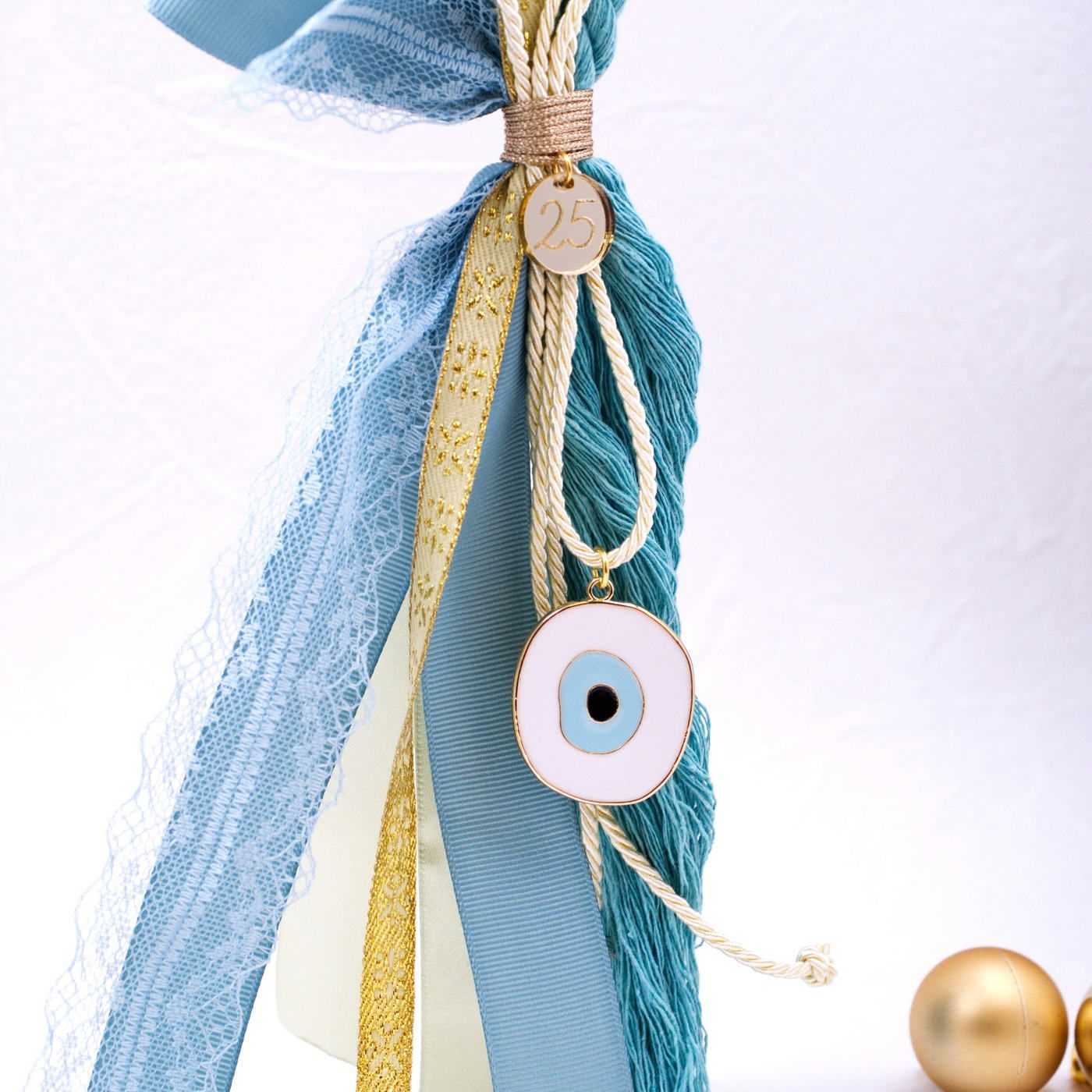 2026 Enamelled Evil Eye Lucky Charm — Pendants & charms from Toolittle — additional view 3
