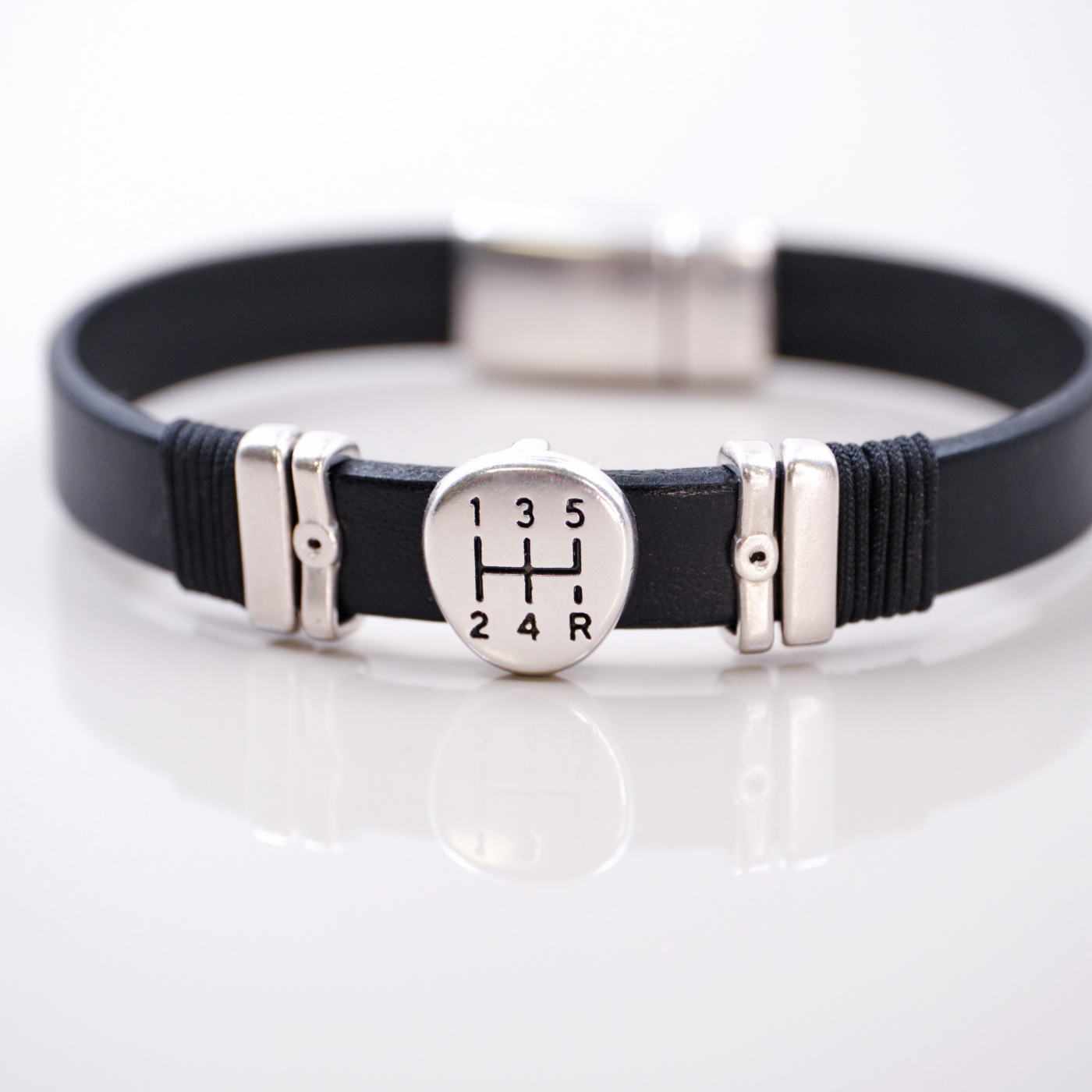 Gear Lever Men's Bracelet — Bracelets from Toolittle — additional view 2