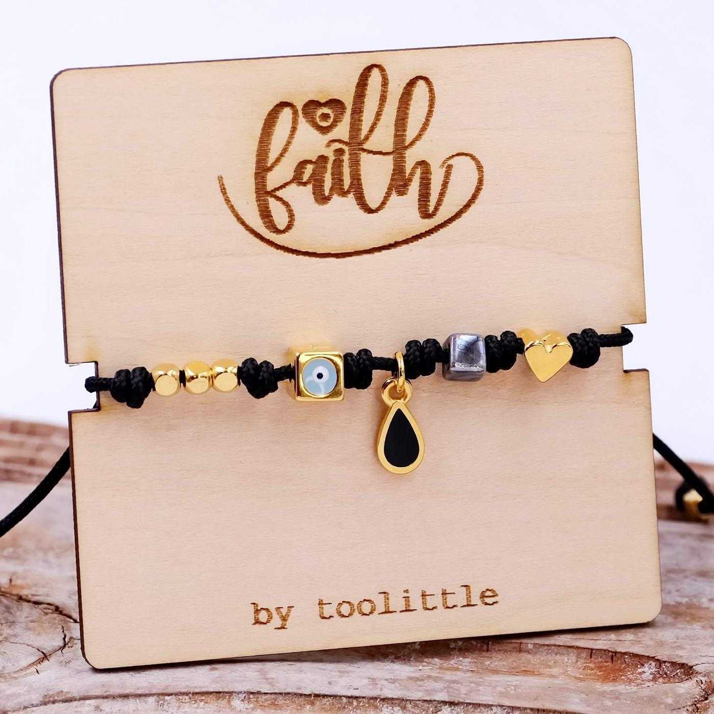 Makrame bracelet Faith — Bracelets from Toolittle — additional view 2