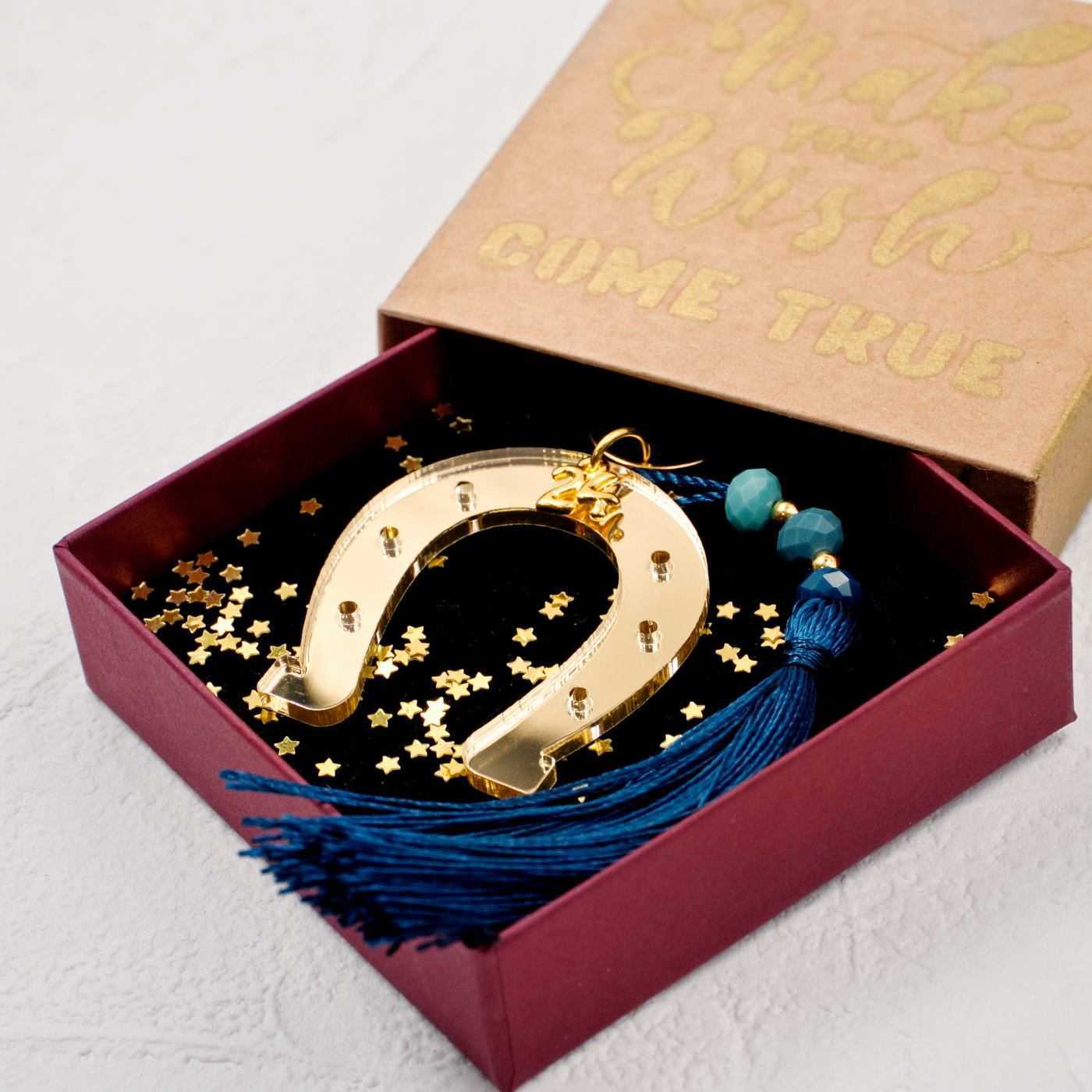 2026 Lucky Charm Horseshoe in a Box — Pendants & charms from Toolittle — additional view 2