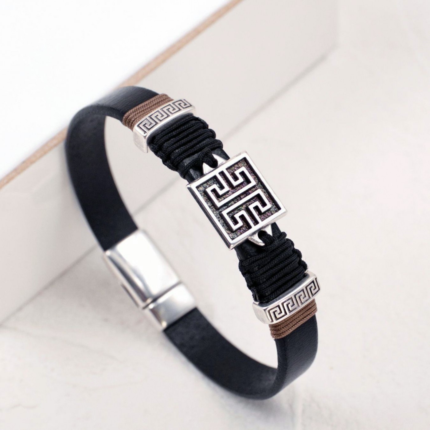 Meander Men's Bracelet — Bracelets from Toolittle — additional view 3