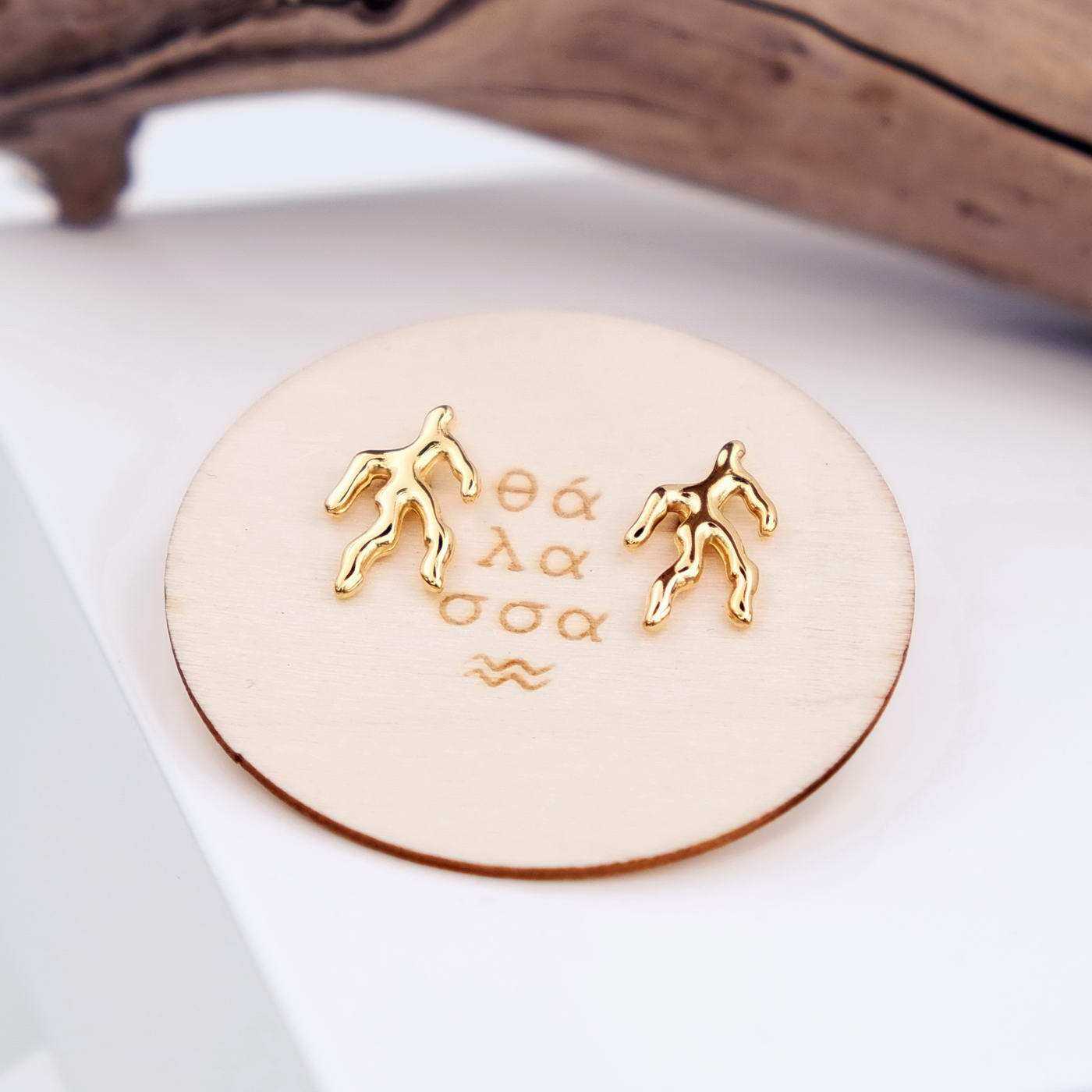 "It's all Greek to me" Maritime Earrings — Earrings from Toolittle — additional view 2