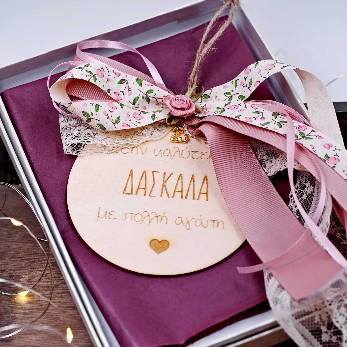 Gift Set Teacher: Good luck charm in a Box — Pendants & charms from Toolittle — additional view 2