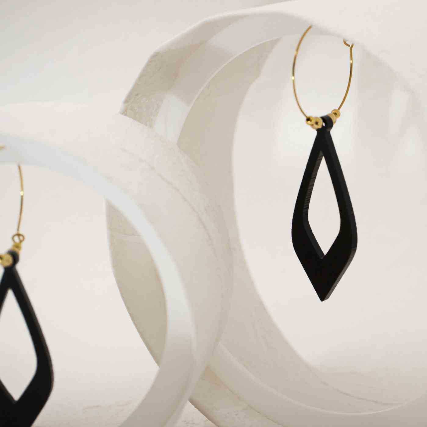 Earrings Plexi Glam — Earrings from Toolittle — additional view 2