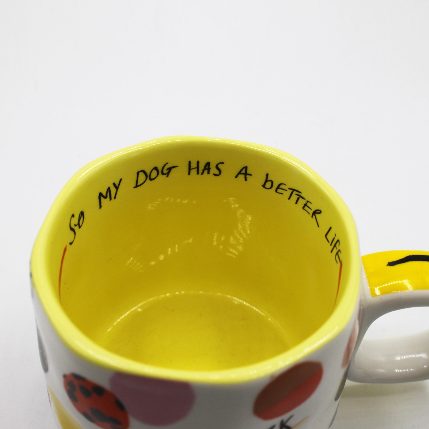 "I Work Hard" Dog Cup — Ceramics & pottery from Toolittle — additional view 7