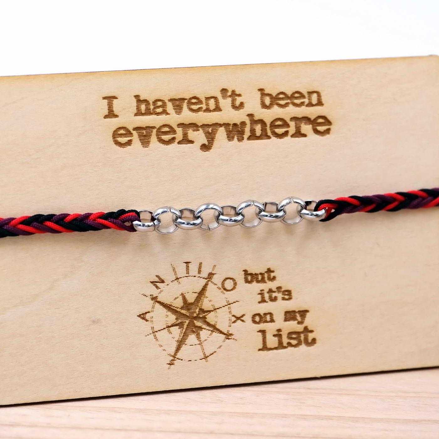Men's bracelet Be Everywhere