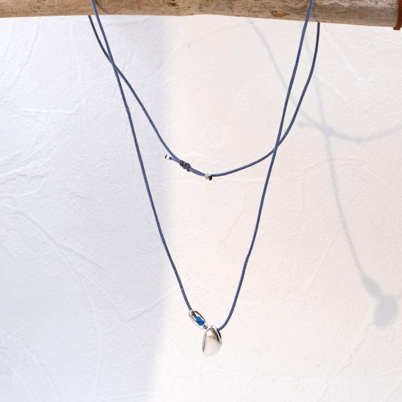 Organic Pendant Unisex Necklace — Necklaces from Toolittle — additional view 2