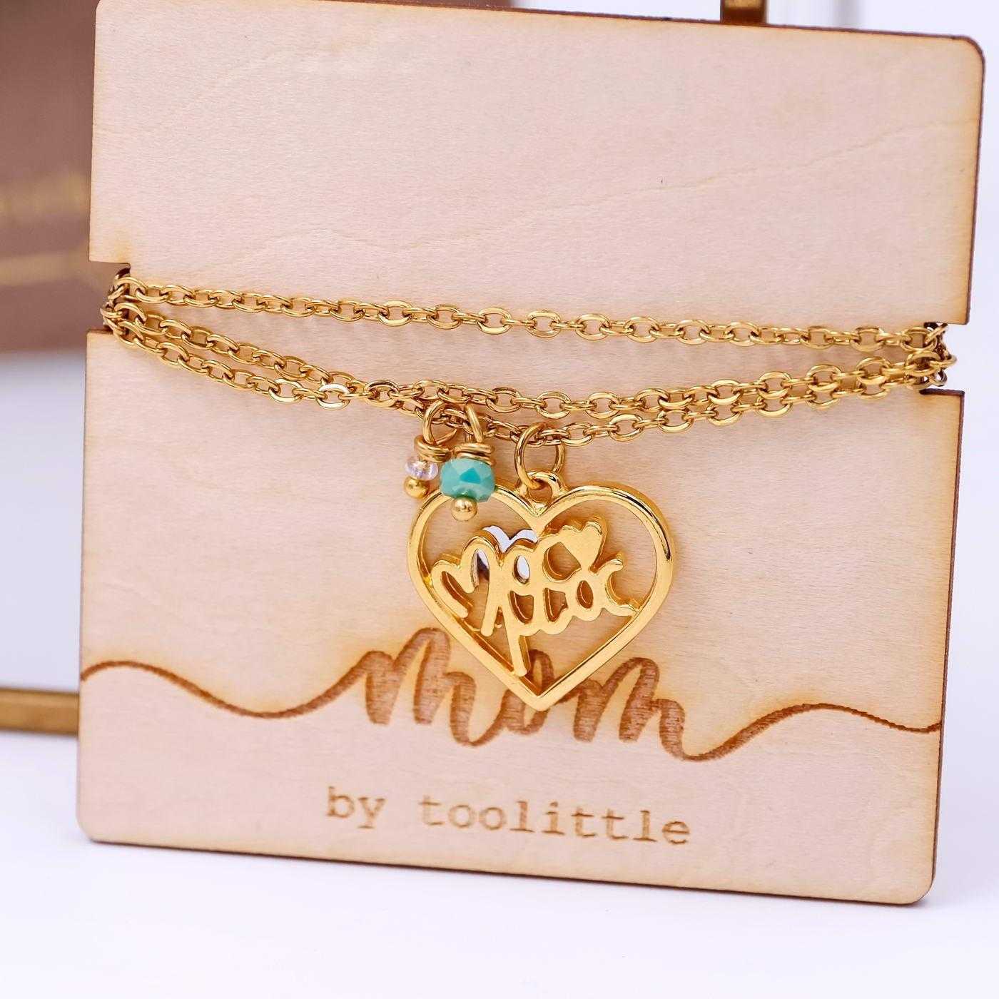 Short necklace for mum — Necklaces from Toolittle — additional view 3