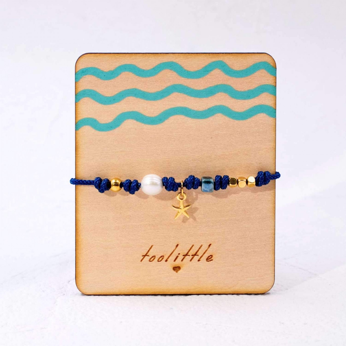 Pearl Macrame Bracelet — Bracelets from Toolittle — additional view 2