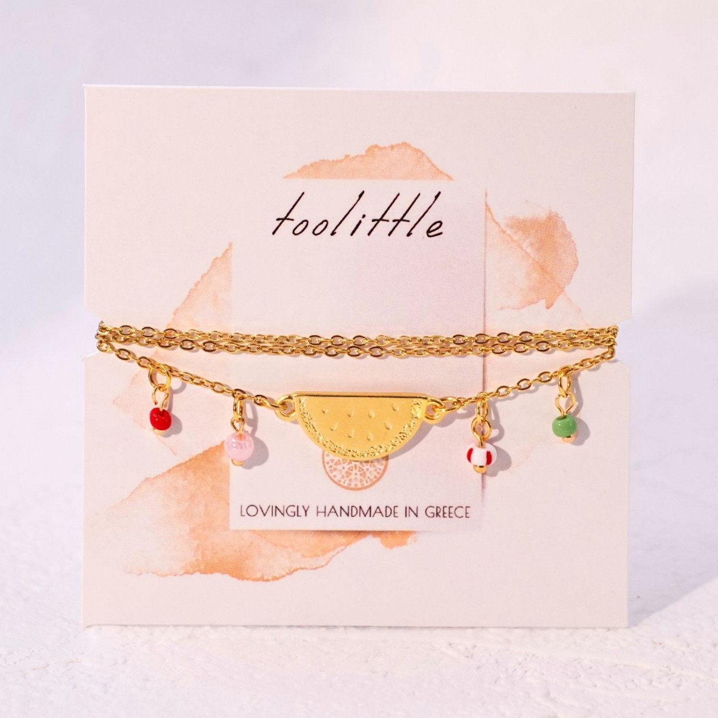 Watermelon Chain Necklace — Necklaces from Toolittle — additional view 3