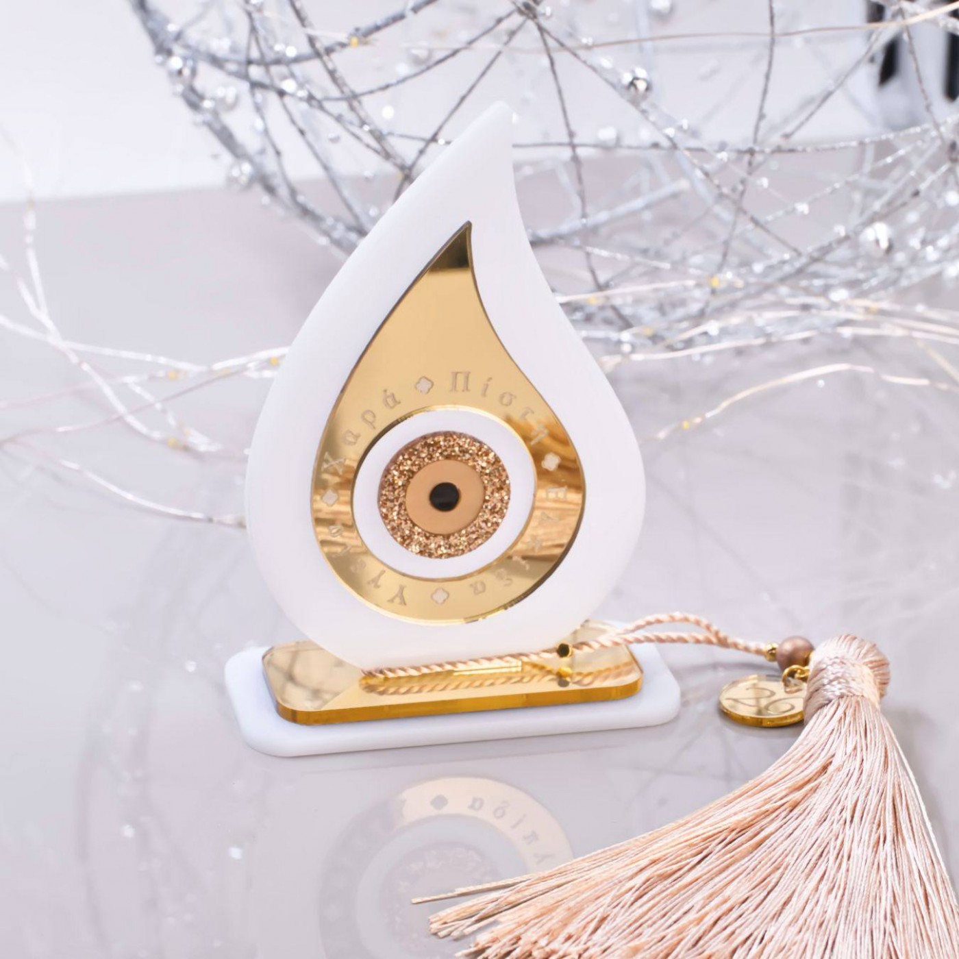 Tabletop 2026 Lucky Charm: Teardrop with Eye & Tassel — Pendants & charms from Toolittle — additional view 4
