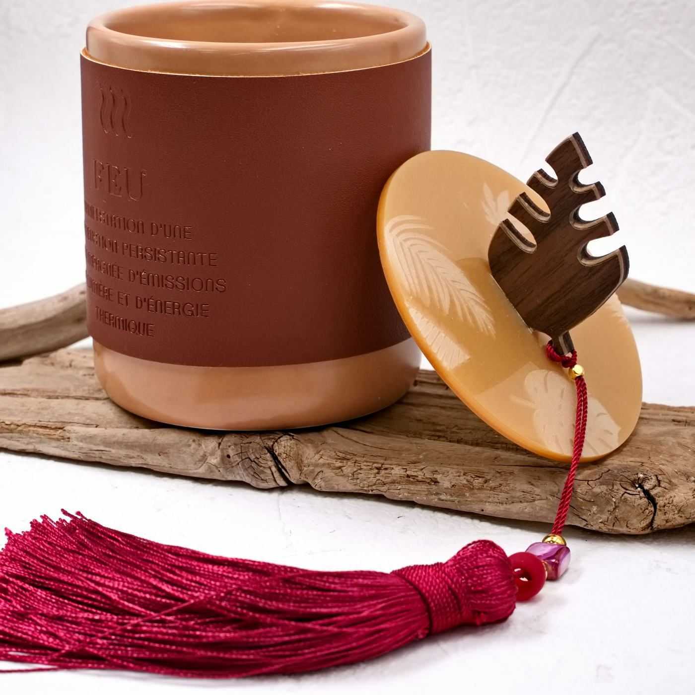 Summer scented candle Leaf — Pendants & charms from Toolittle — additional view 5