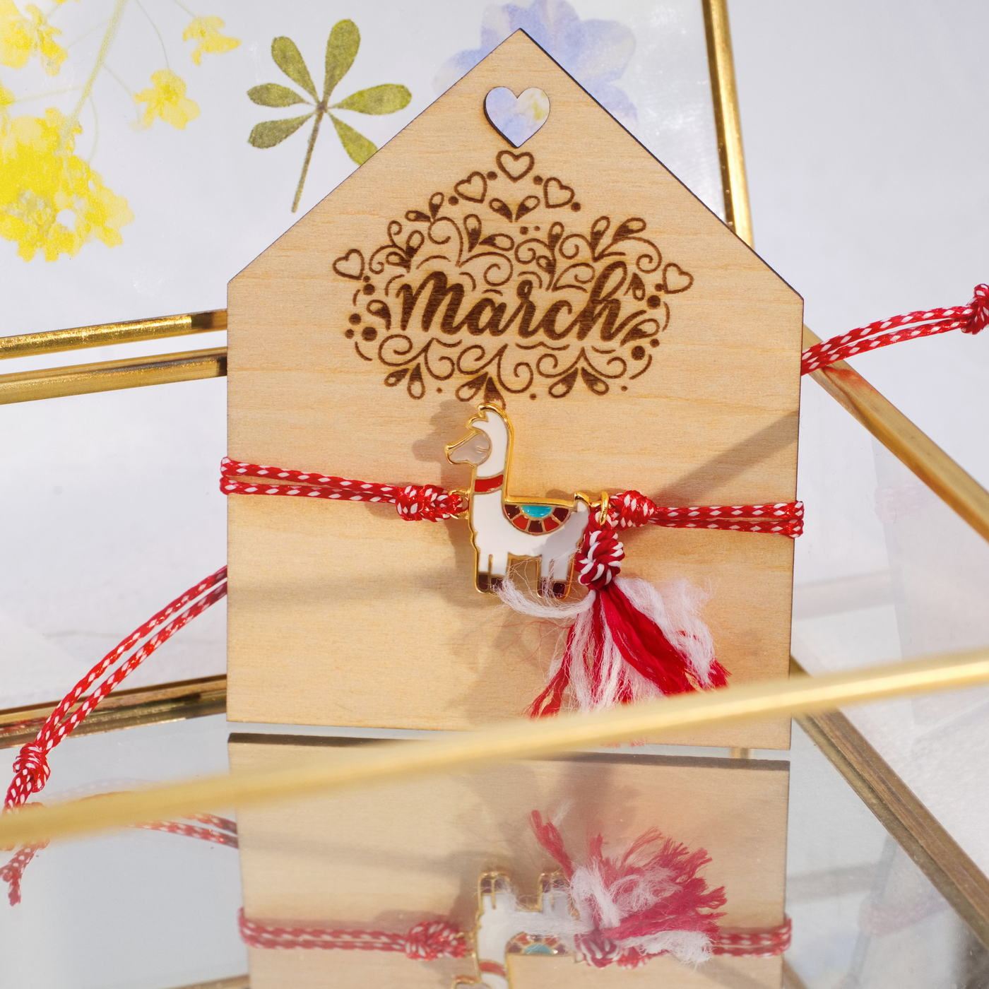 Llama Martis Bracelet for Girls — Bracelets from Toolittle — additional view 2