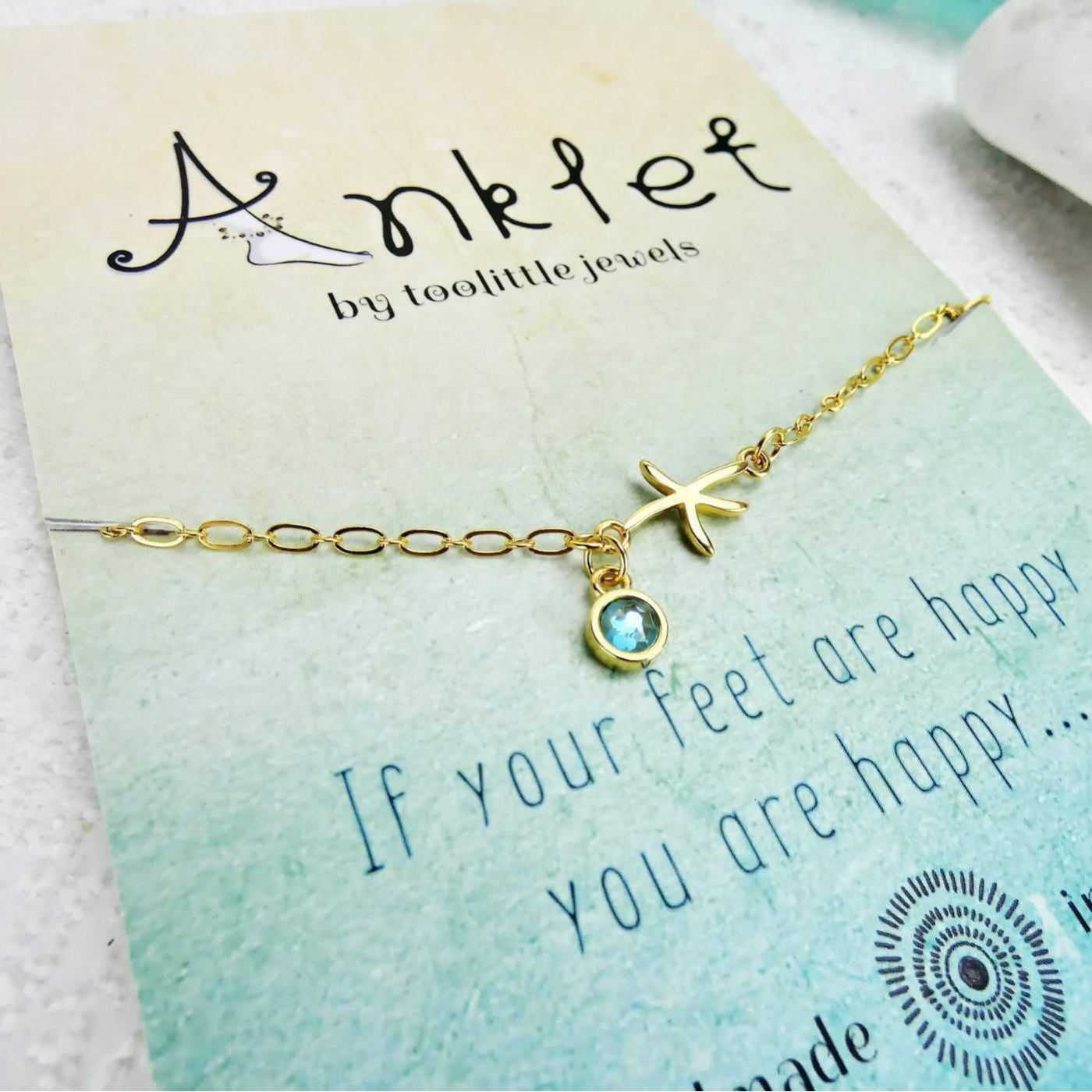 Sea Star Anklet — Anklets from Toolittle — additional view 5
