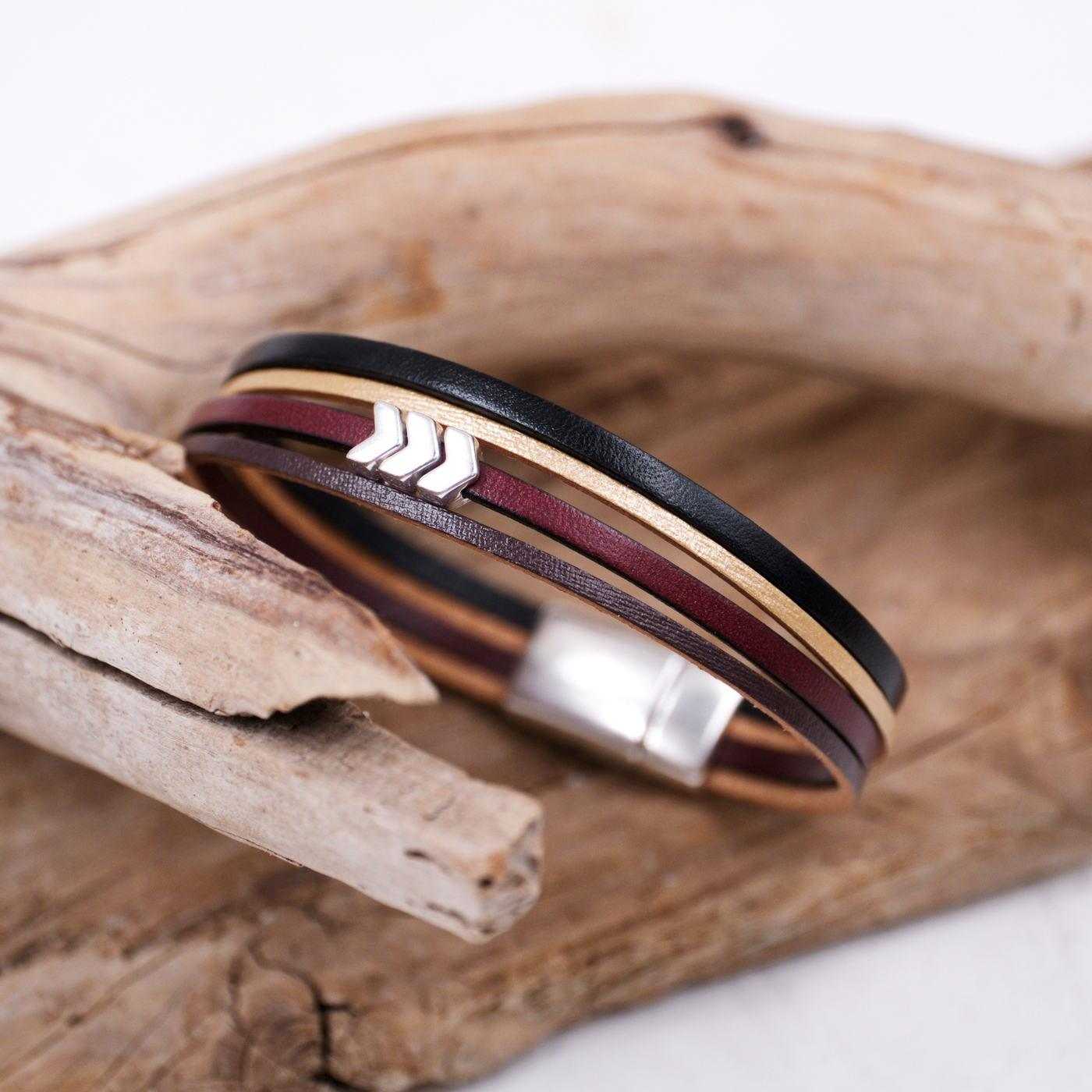 Men's Leather Bracelet — Bracelets from Toolittle — additional view 2