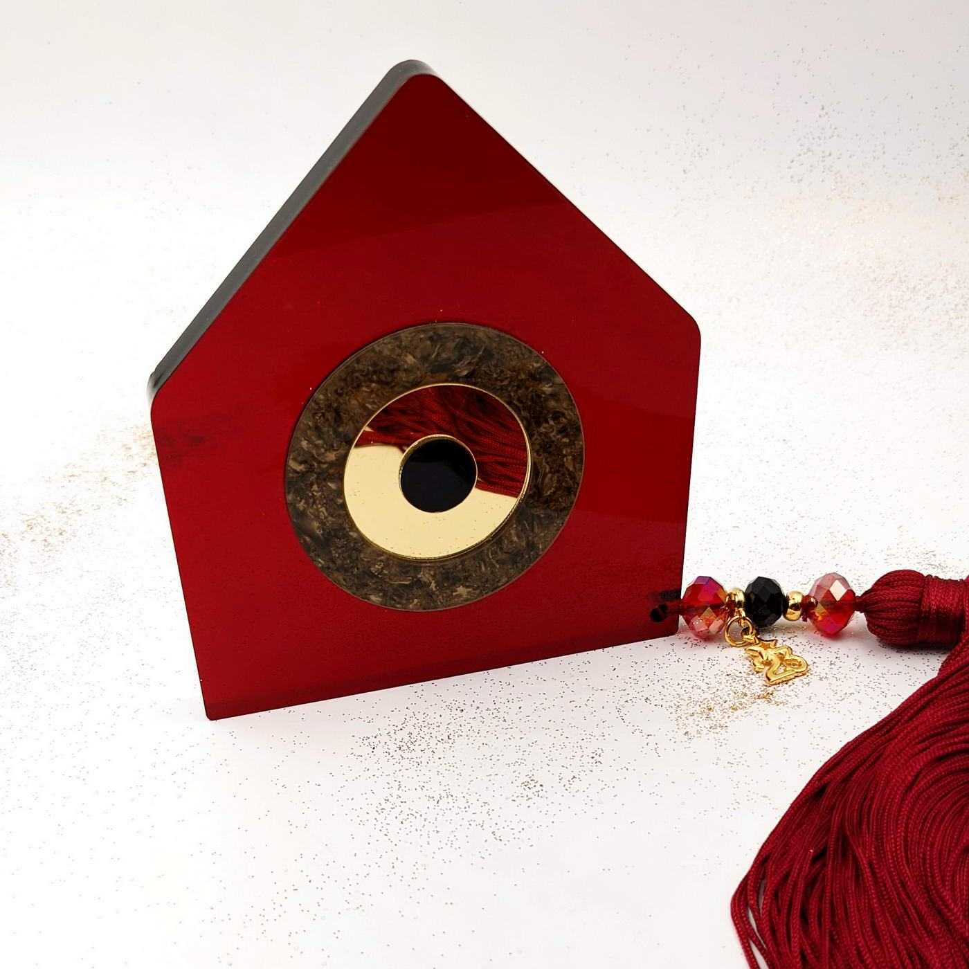 Plexiglass Lucky Charm "House with Evil Eye" — Pendants & charms from Toolittle — additional view 2