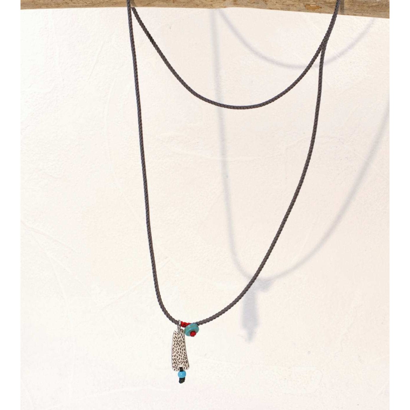 Organic Pendant Unisex Necklace — Necklaces from Toolittle — additional view 3