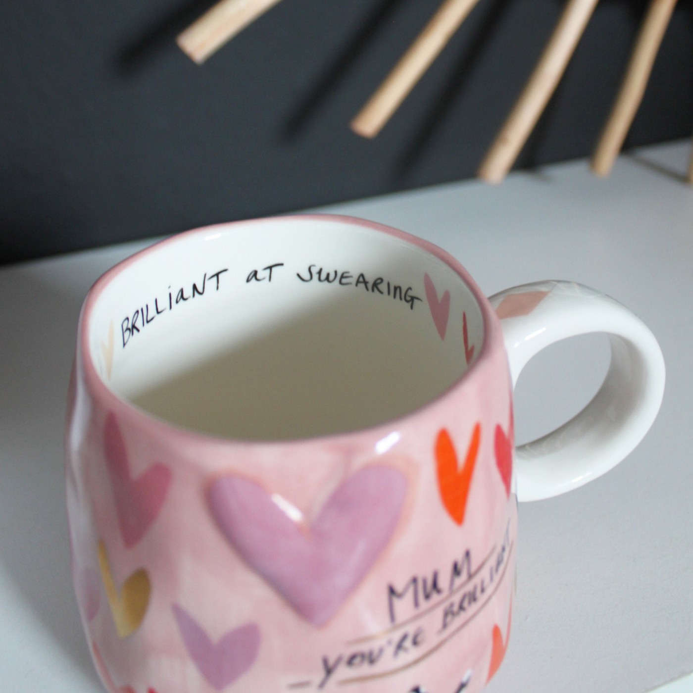 "Mum You're Brilliant" Cup — Ceramics & pottery from Toolittle — additional view 2