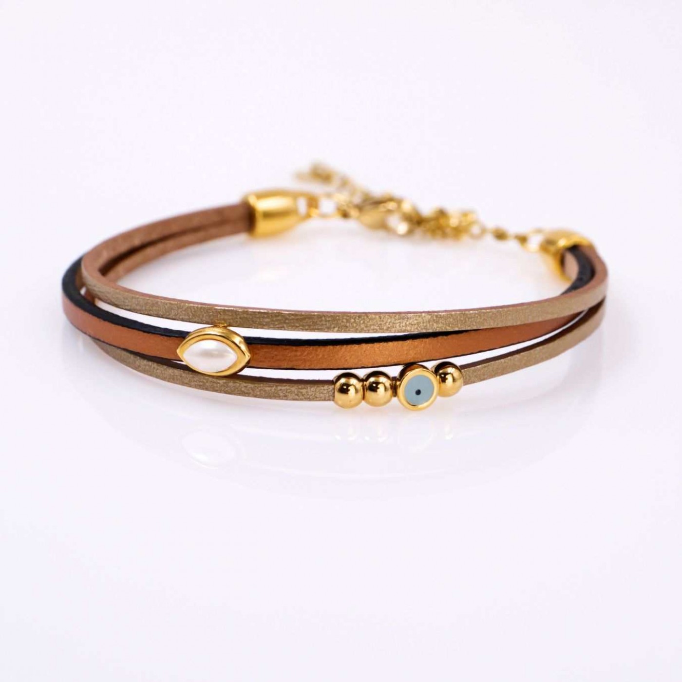 Lucky Bracelet 2026 – Enamelled Evil Eye and Pearl — Pendants & charms from Toolittle — additional view 7