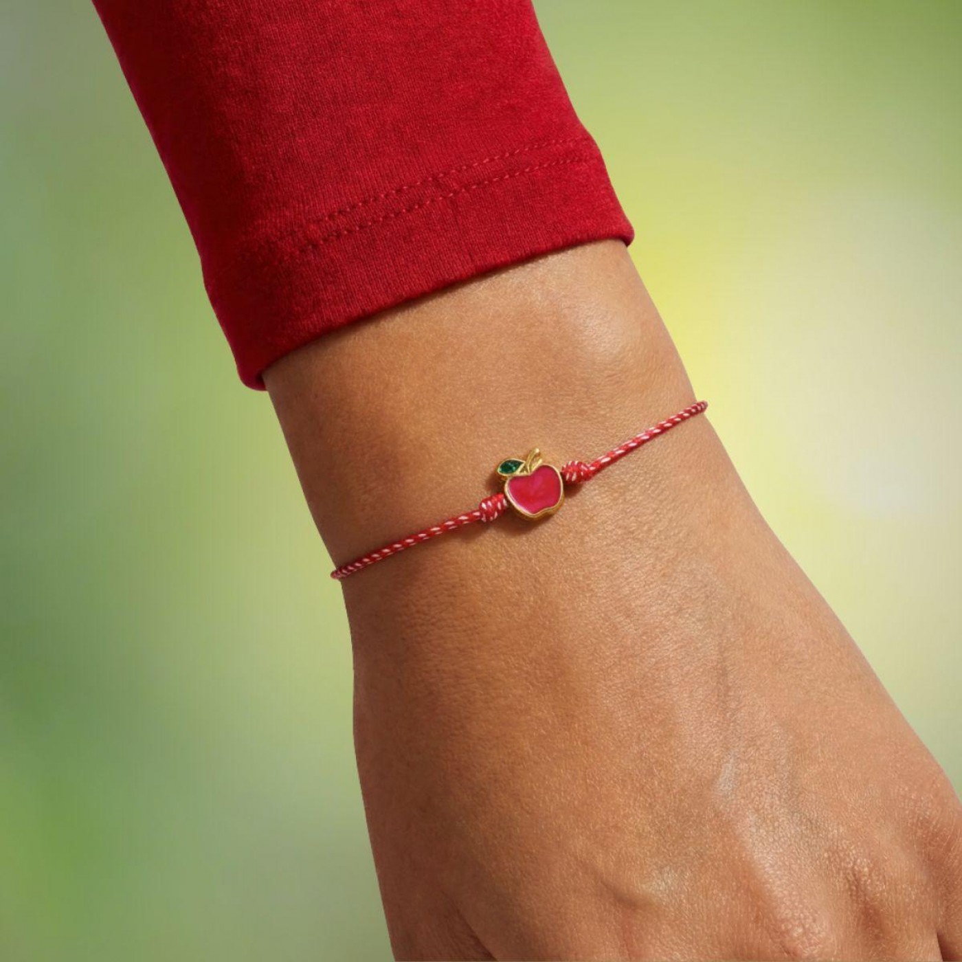 Martaki Bracelet | Fruit Collection: Apple — Bracelets from Toolittle — additional view 3