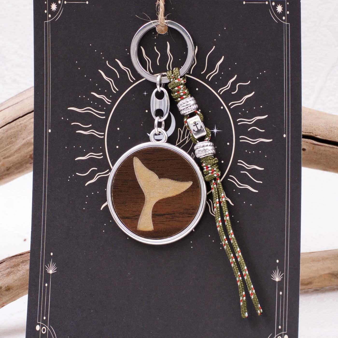 Fishtail Men's Keychain — Pendants & charms from Toolittle — additional view 5