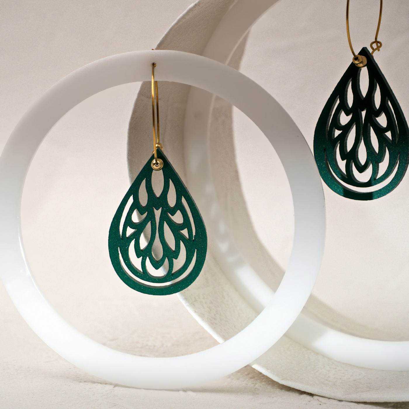 Earrings Plexi Glam — Earrings from Toolittle — additional view 2