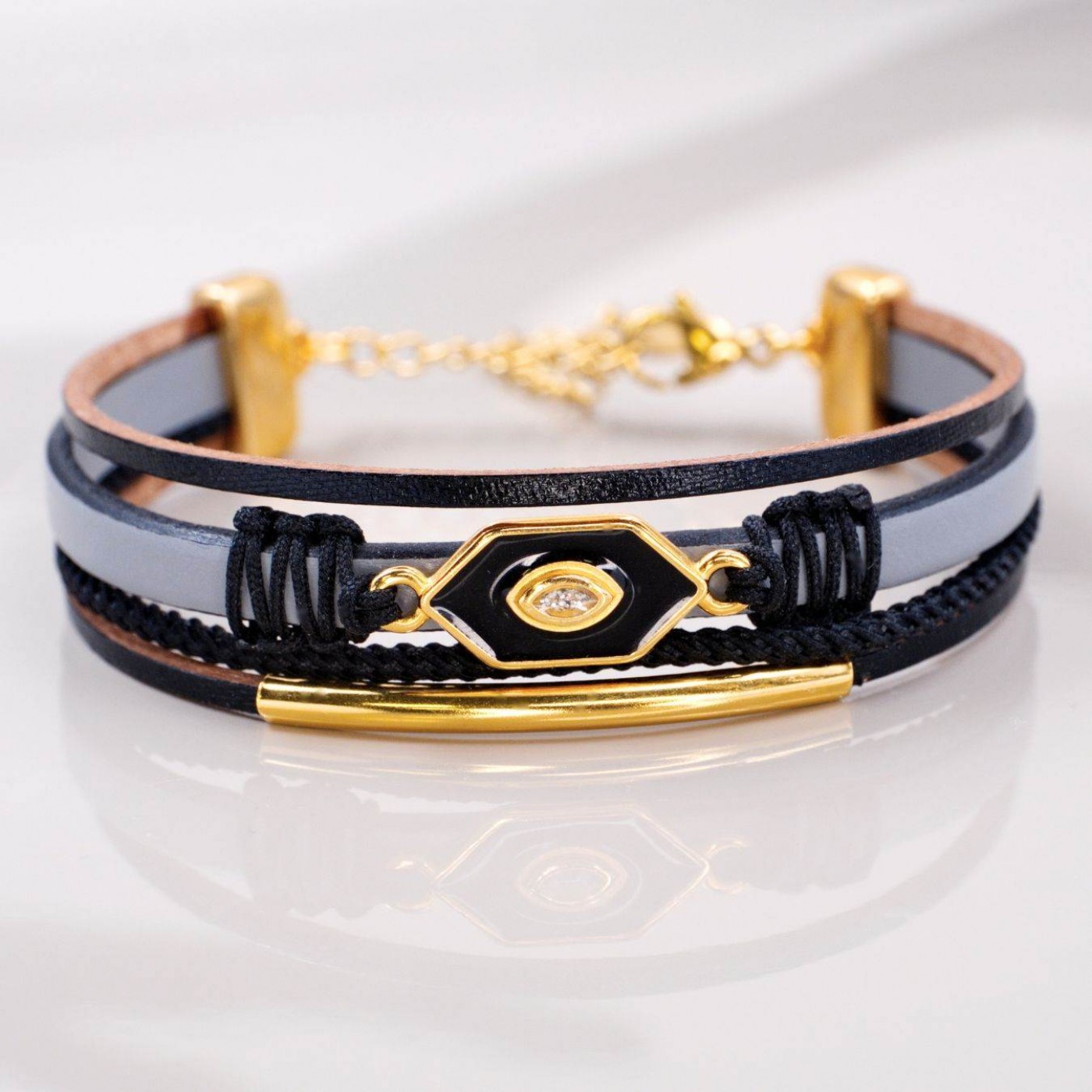 Women's Leather Bracelet — Bracelets from Toolittle — additional view 2