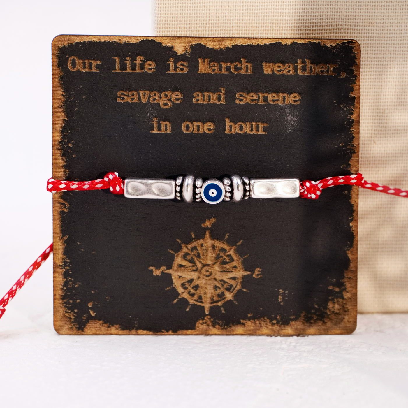 Evil Eye Martis Bracelet for Men — Bracelets from Toolittle — additional view 3