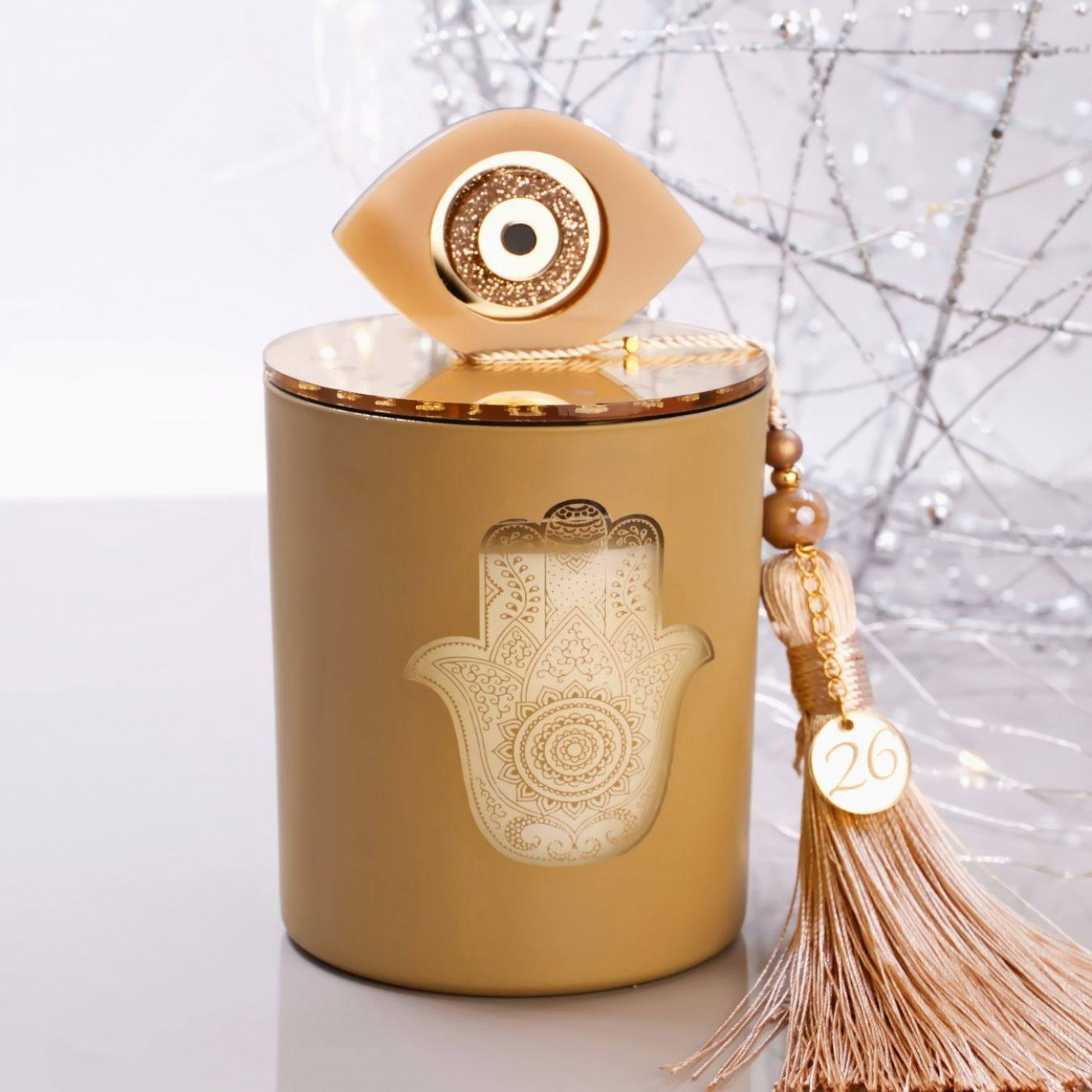 Scented 2026 Lucky Candle – With Lid & Evil Eye — Pendants & charms from Toolittle — additional view 3