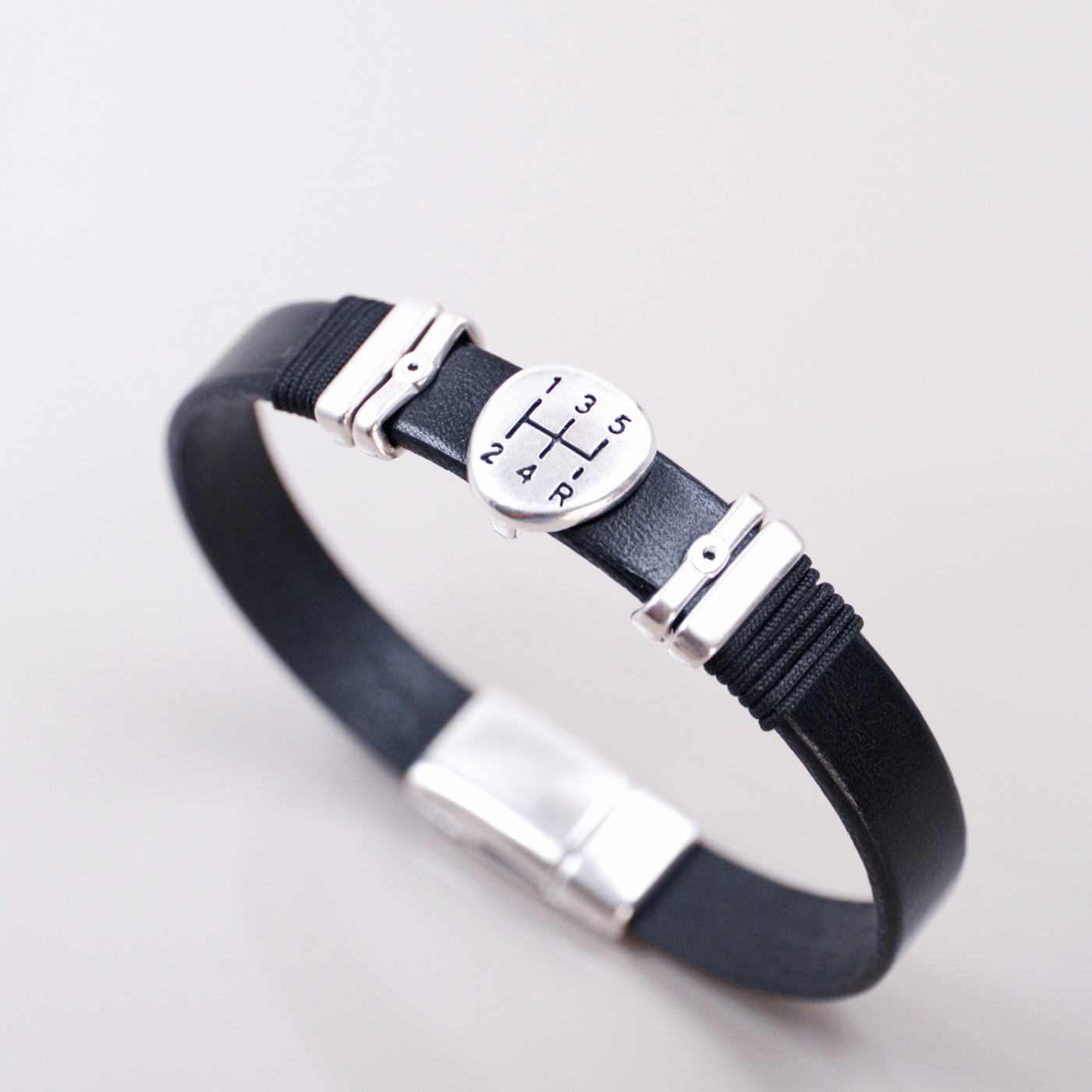 Gear Lever Men's Bracelet — Bracelets from Toolittle — additional view 3