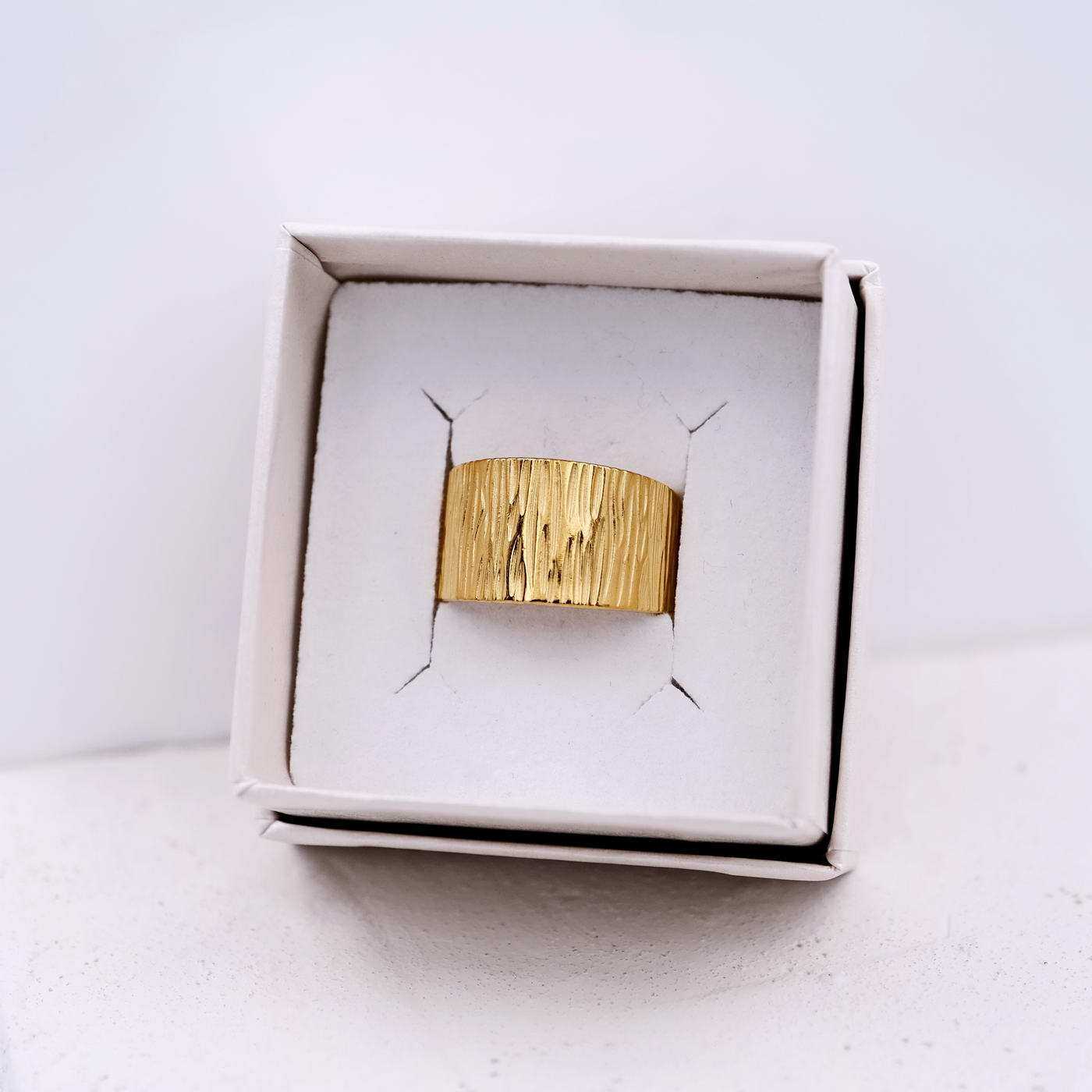 Oro art gold-plated ring
