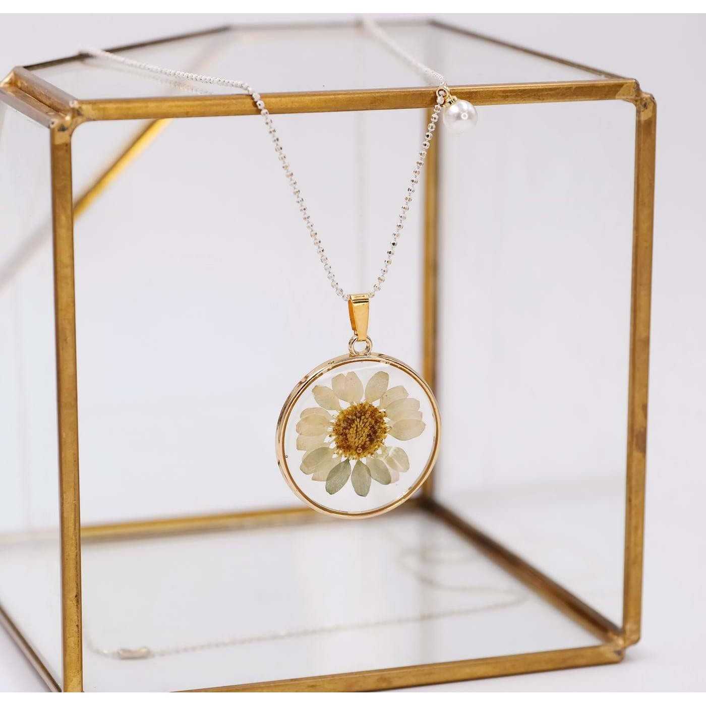 Long necklace Dried Blossom — Necklaces from Toolittle — additional view 2