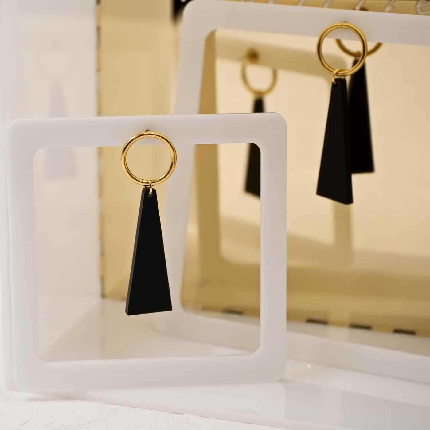 Earrings Plexi Glam — Earrings from Toolittle — additional view 2