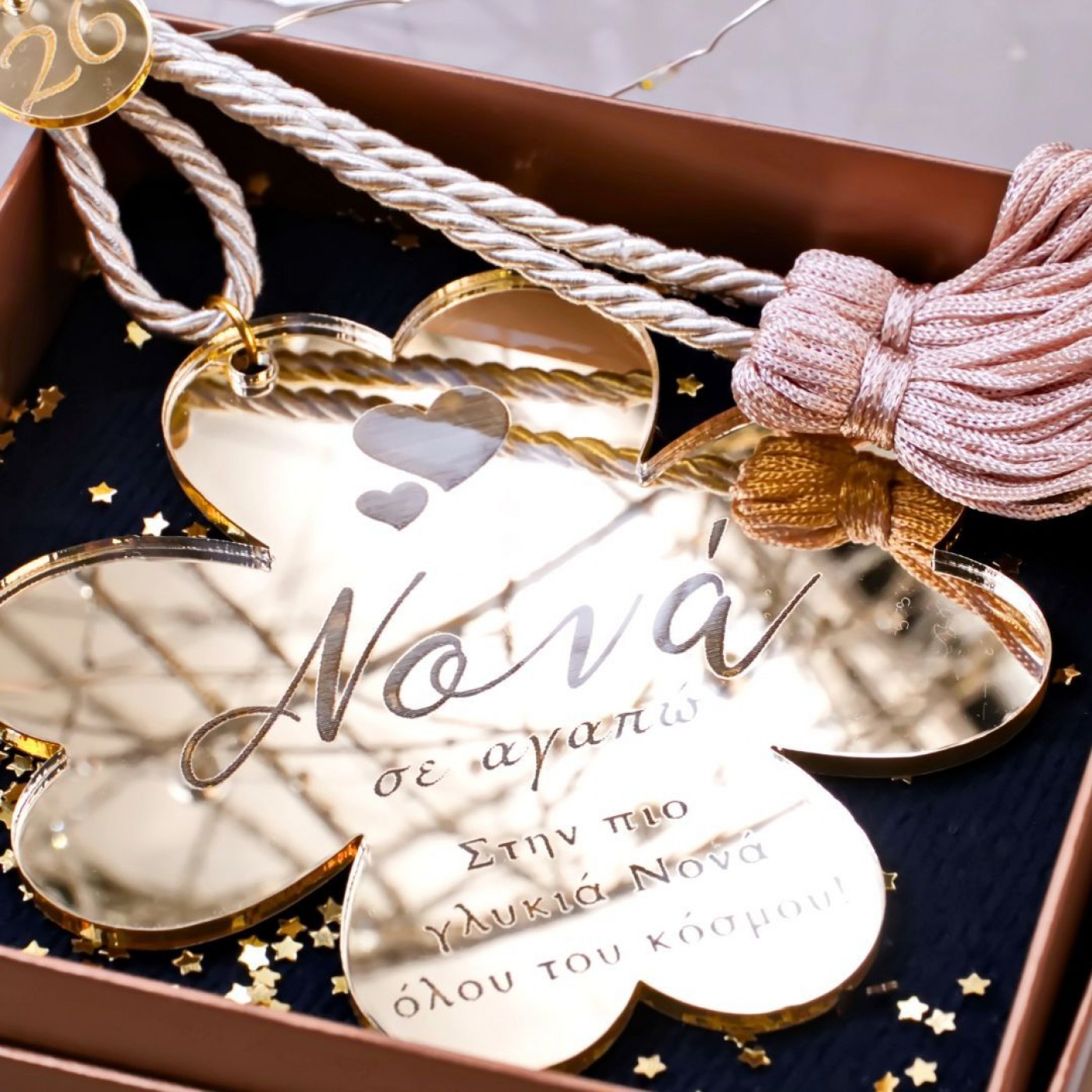 2026 Golden Four-Leaf Clover Lucky Charm - Godmother — Pendants & charms from Toolittle — additional view 2