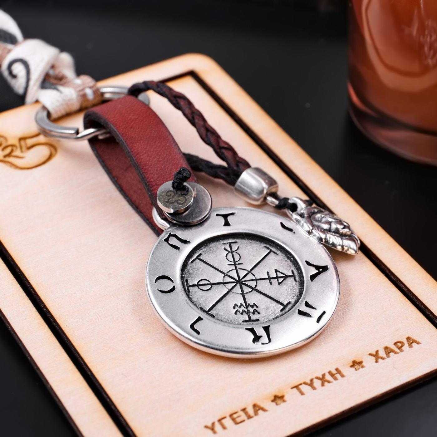 2026 Men's Lucky Keychain - Tarot Wheel of fortune