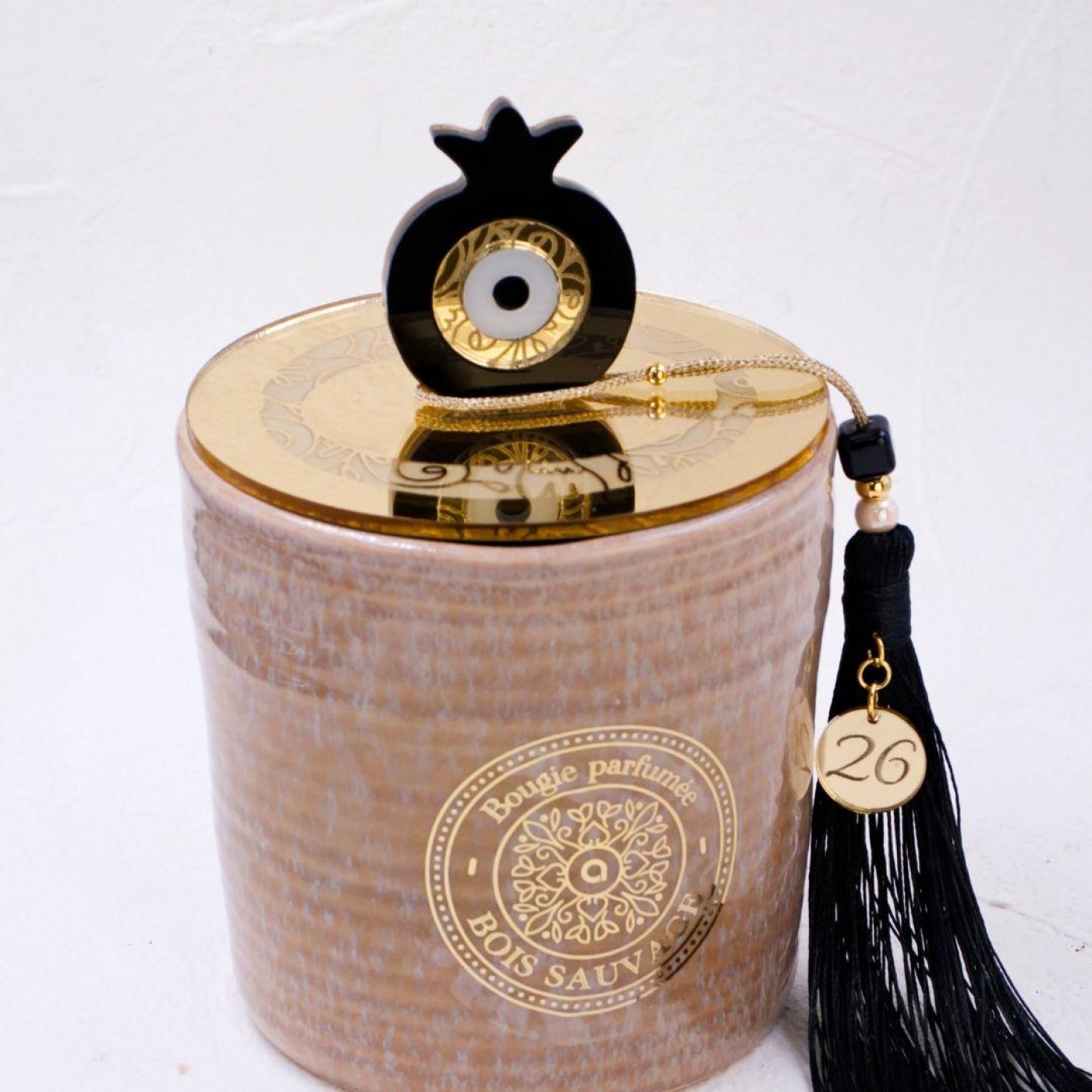 2026 Good Luck Scented Candle - Pomegranate with Evil Eye — Pendants & charms from Toolittle — additional view 2