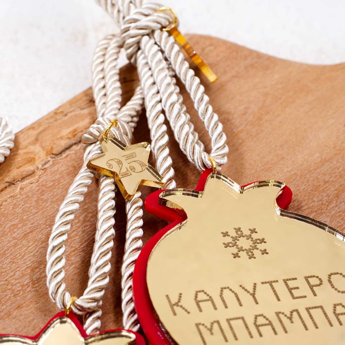 Men's Personalized Pomegranate Lucky Charm — Pendants & charms from Toolittle — additional view 4
