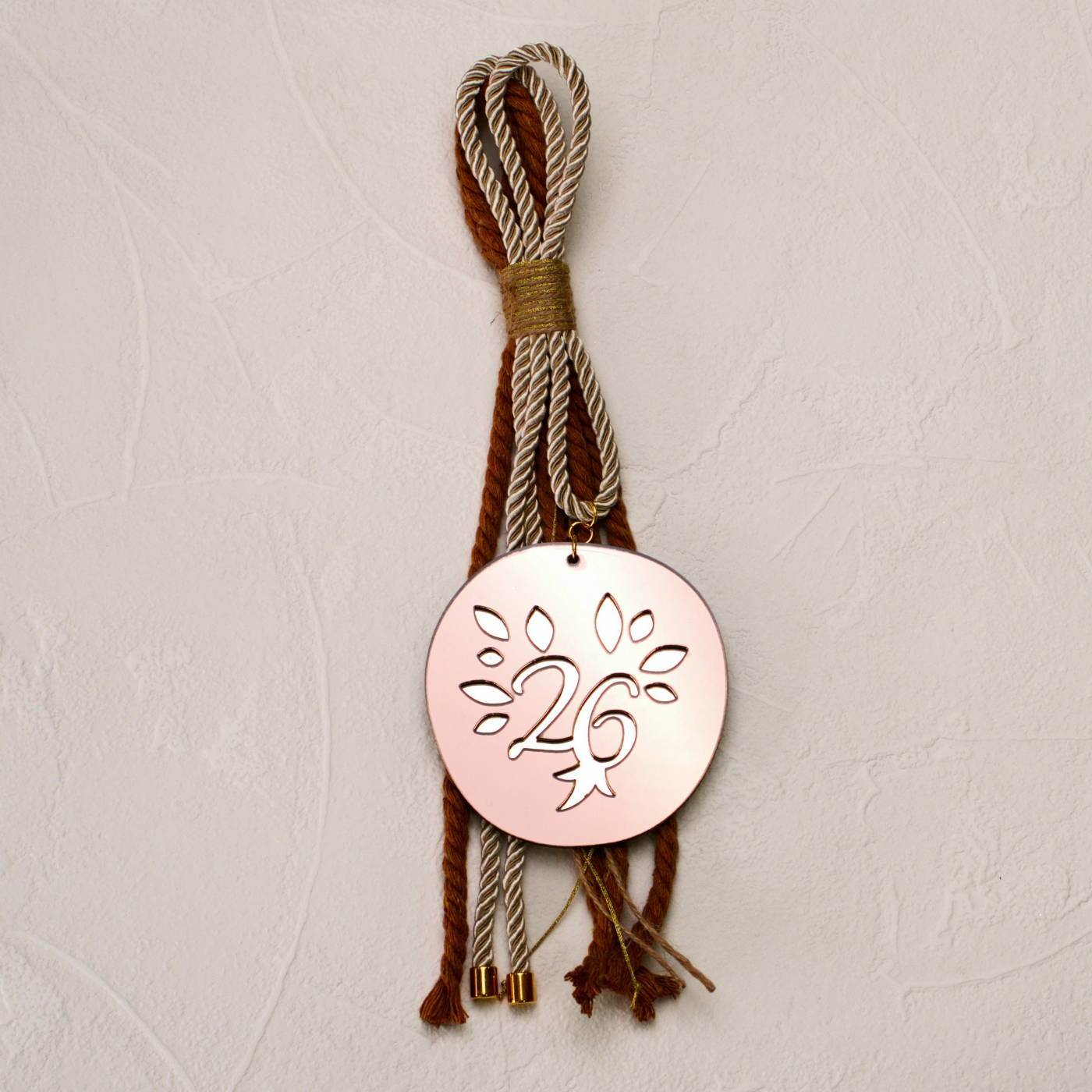 Handmade 2026 Lucky Charm with Abstract Tree of Life — Pendants & charms from Toolittle — additional view 3