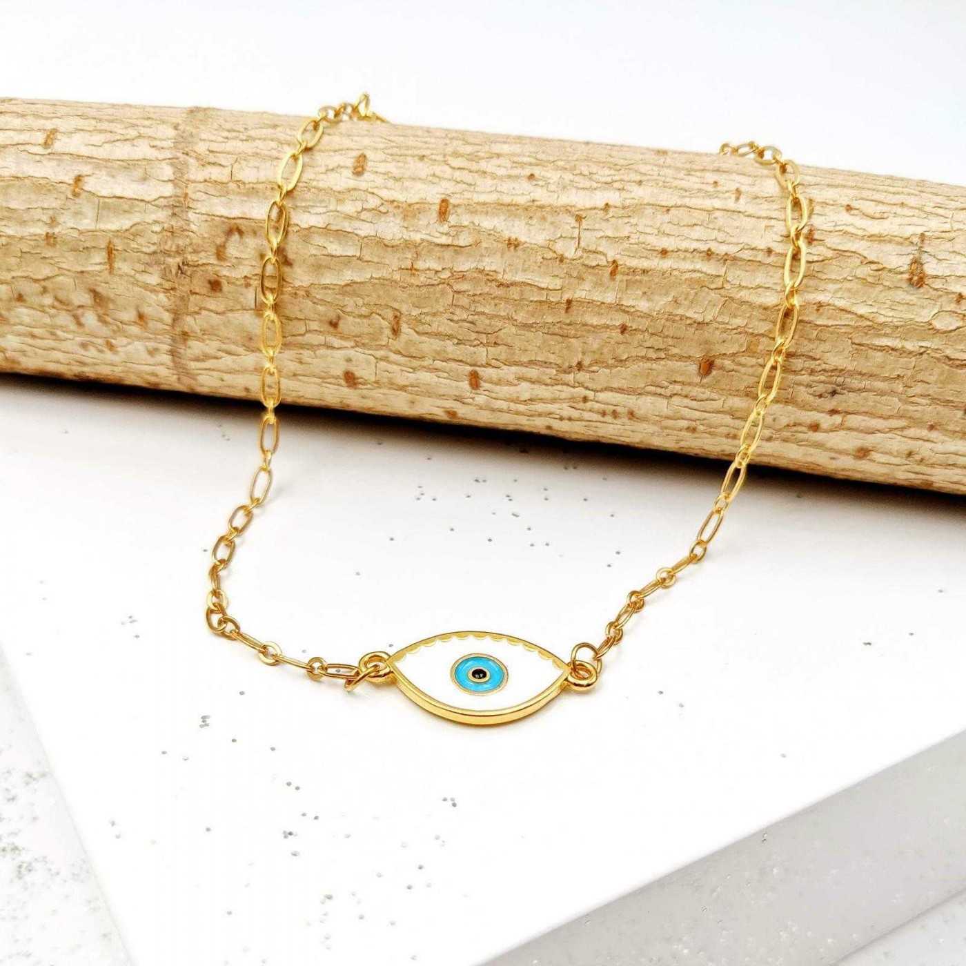 Enamel Eye Anklet — Anklets from Toolittle — additional view 3