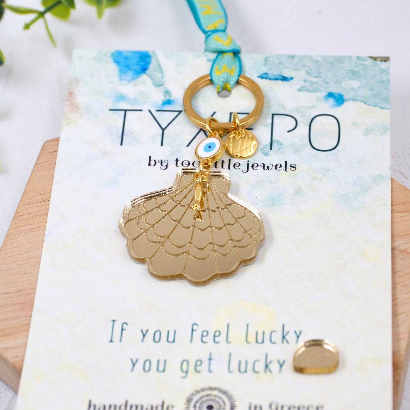 Plexi Shell Summer Keychain — Pendants & charms from Toolittle — additional view 3