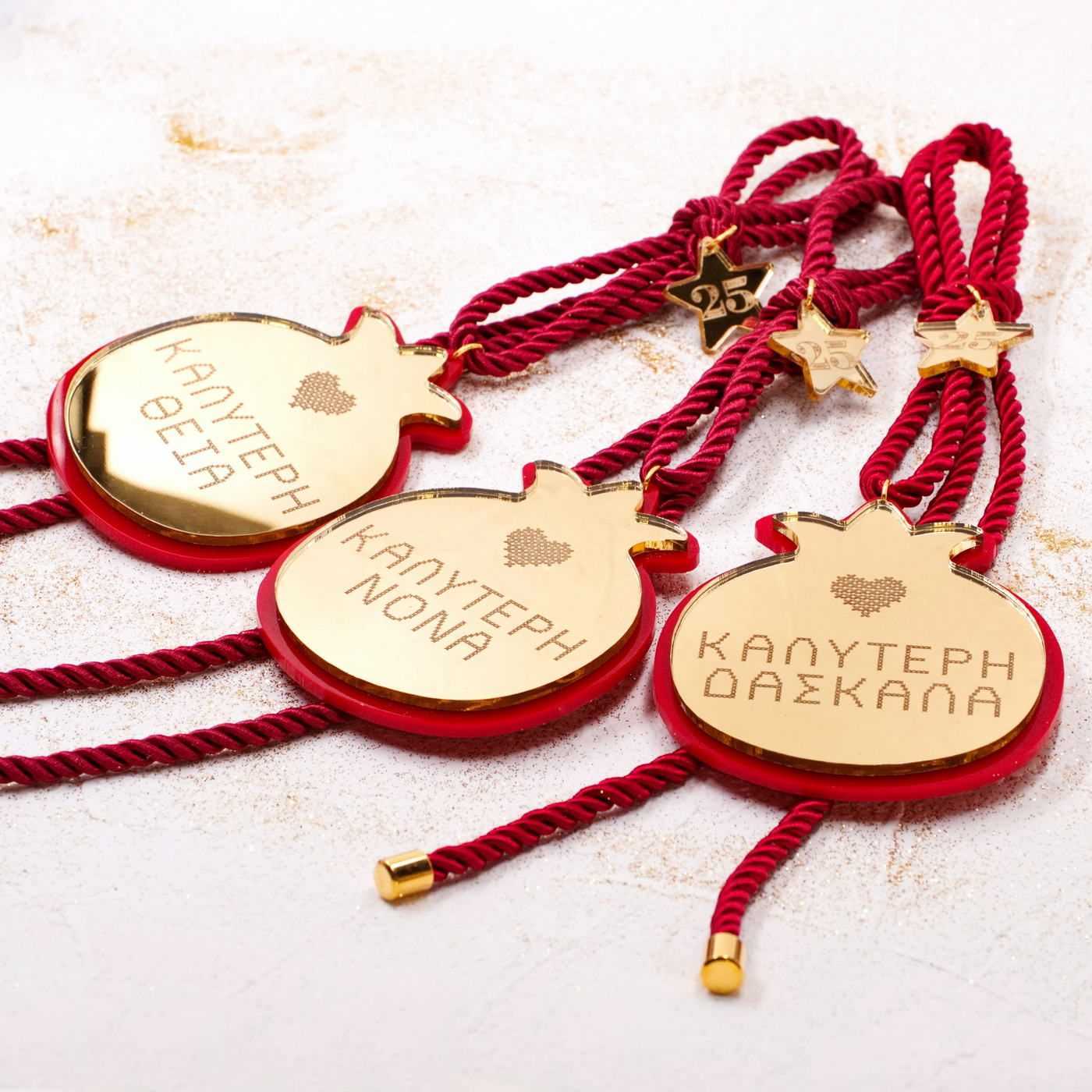 Women's Personalized Pomegranate Lucky Charm — Pendants & charms from Toolittle — additional view 2