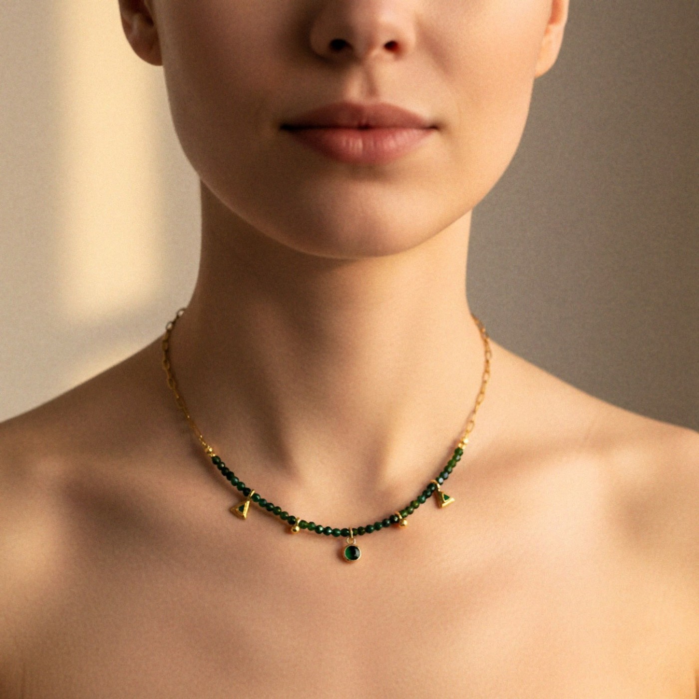 Crystal Jewelry: Handmade Necklace