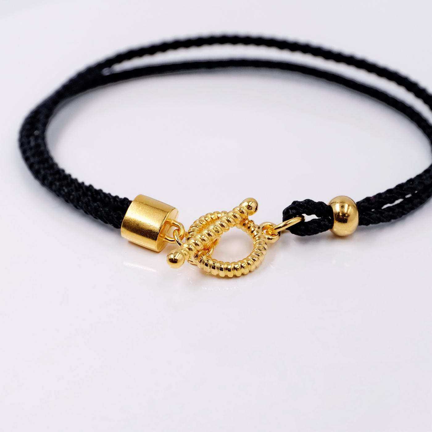 Bracelet made of cotton cords — Bracelets from Toolittle — additional view 3