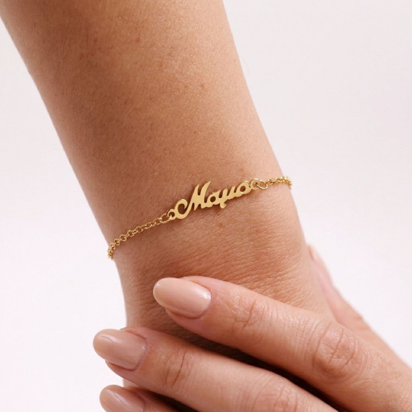 Stainless Steel Jewelry: Mama Chain Bracelet