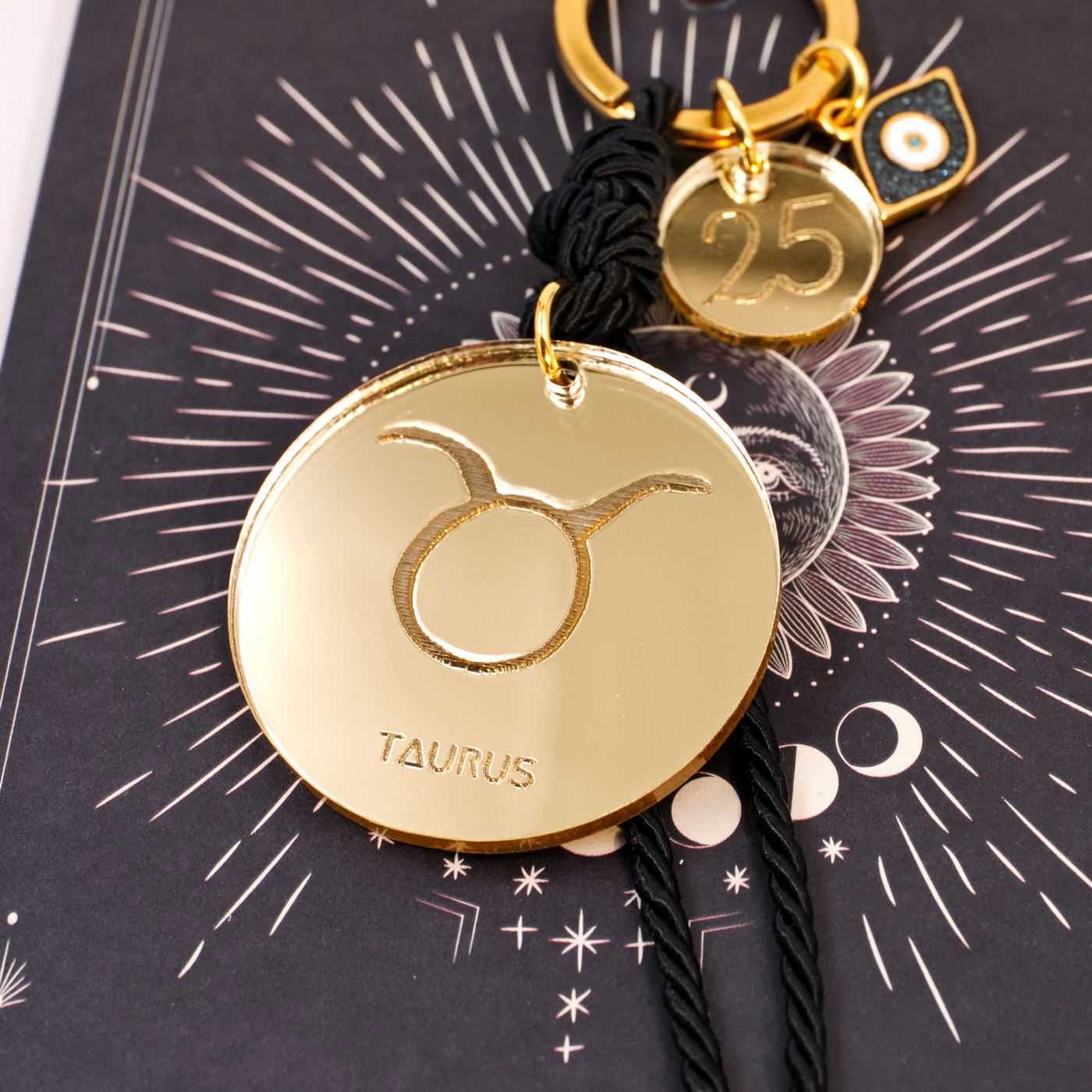 Taurus Sign Lucky Keychain — Pendants & charms from Toolittle — additional view 3
