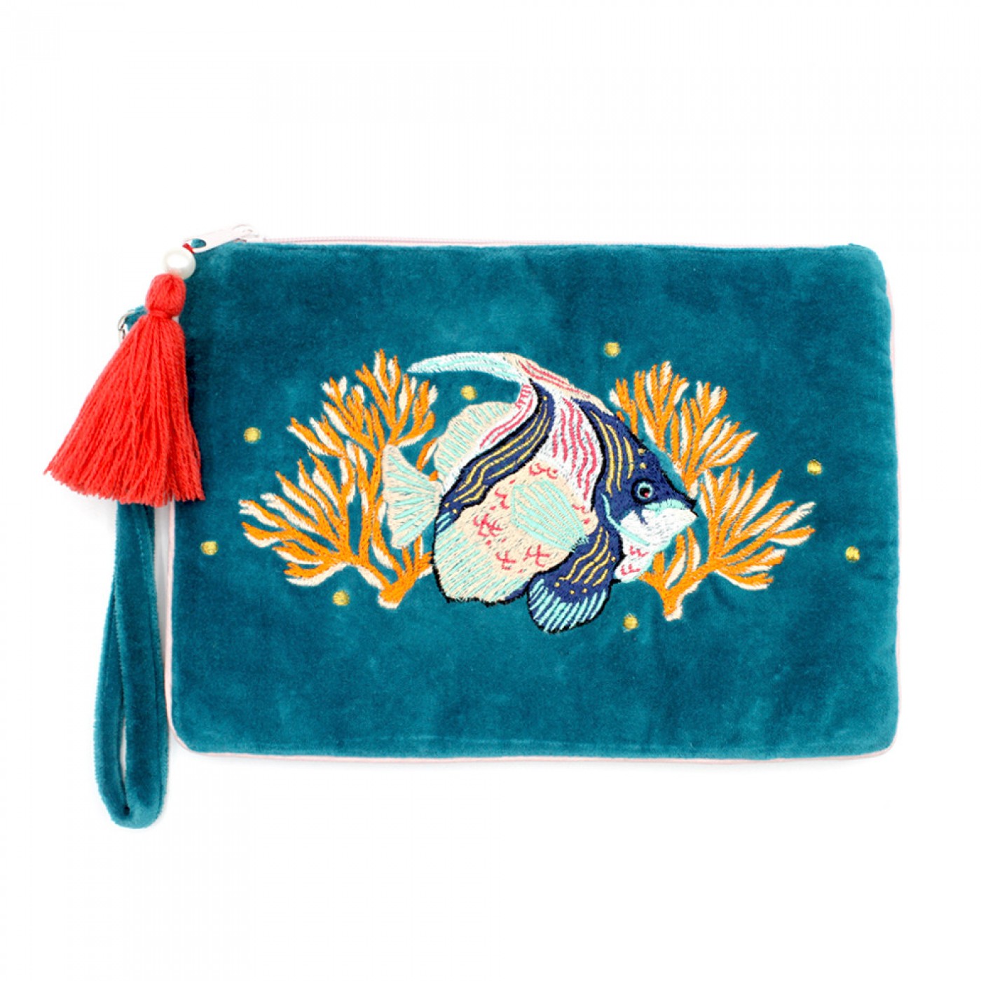 Coral Fish Clutch Bag — Bags & purses from Toolittle — additional view 5