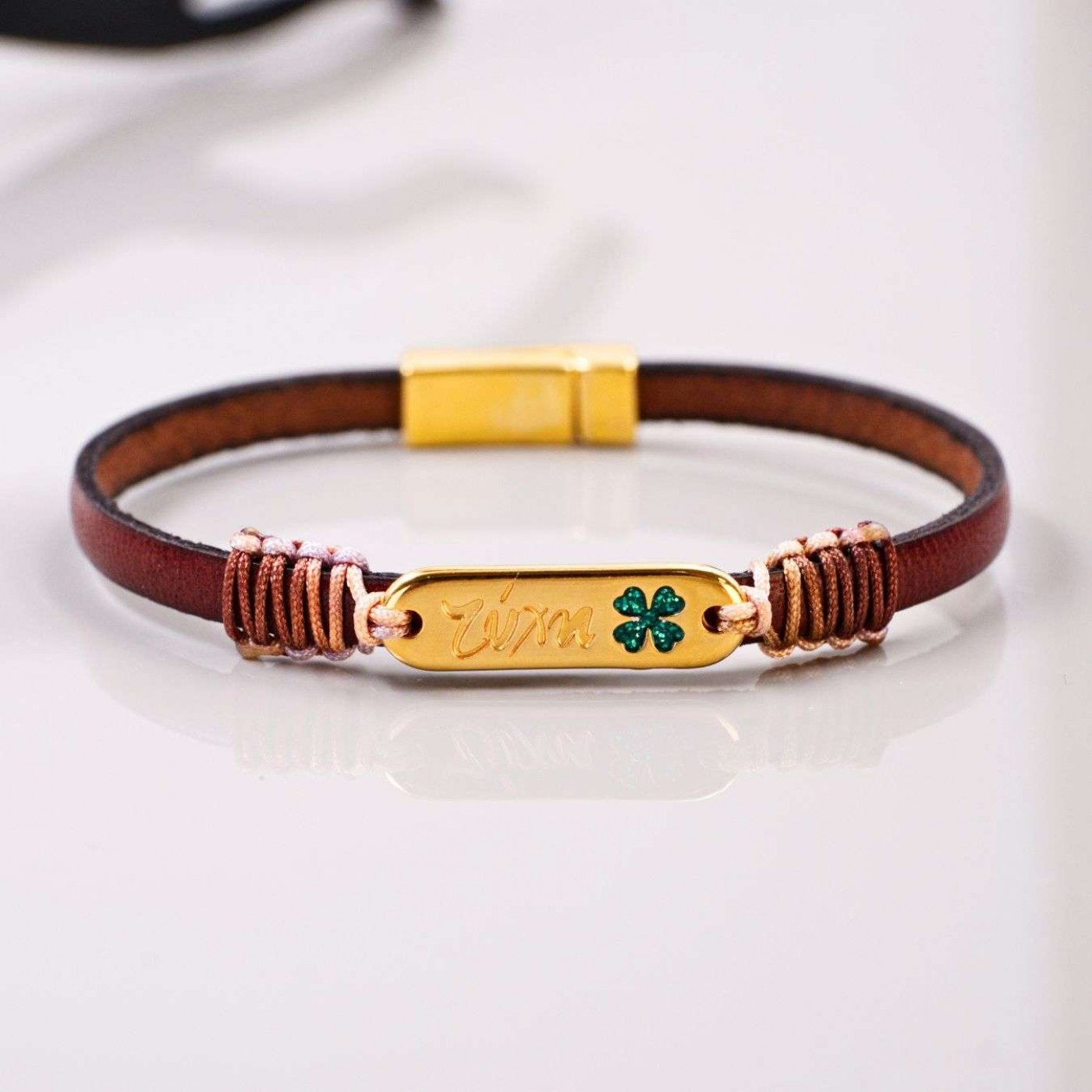 Lucky 2026 Four Leaf Clover Bracelet — Pendants & charms from Toolittle — additional view 2