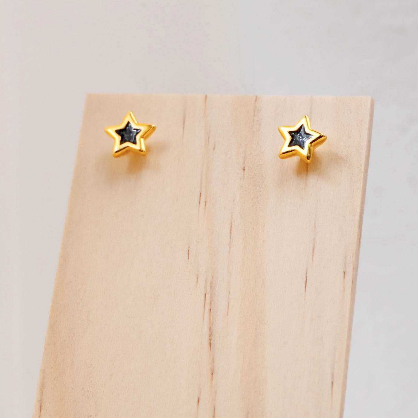 Star Stud Earrings — Earrings from Toolittle — additional view 6