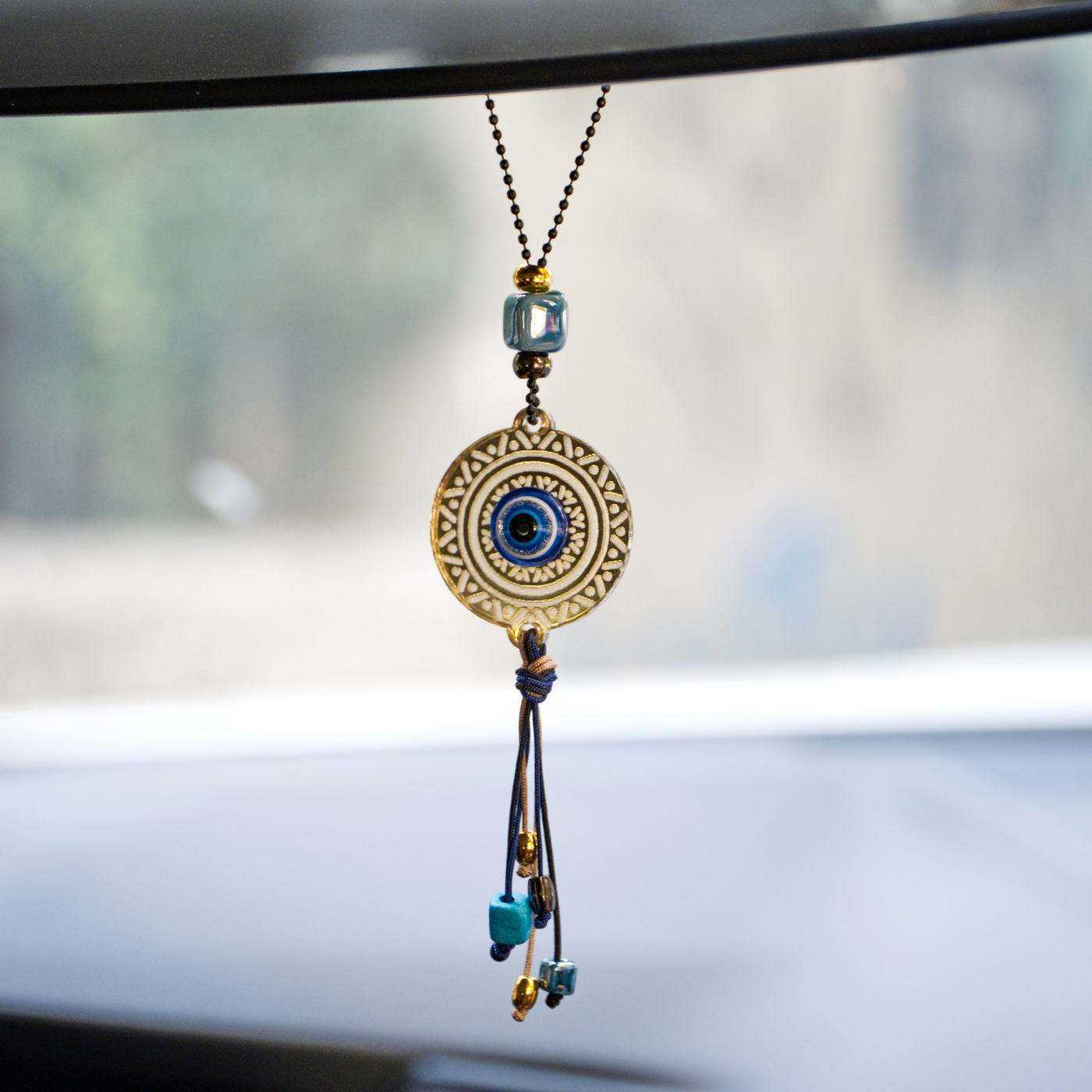 Good luck Car charm with Evil eye — Pendants & charms from Toolittle — additional view 2