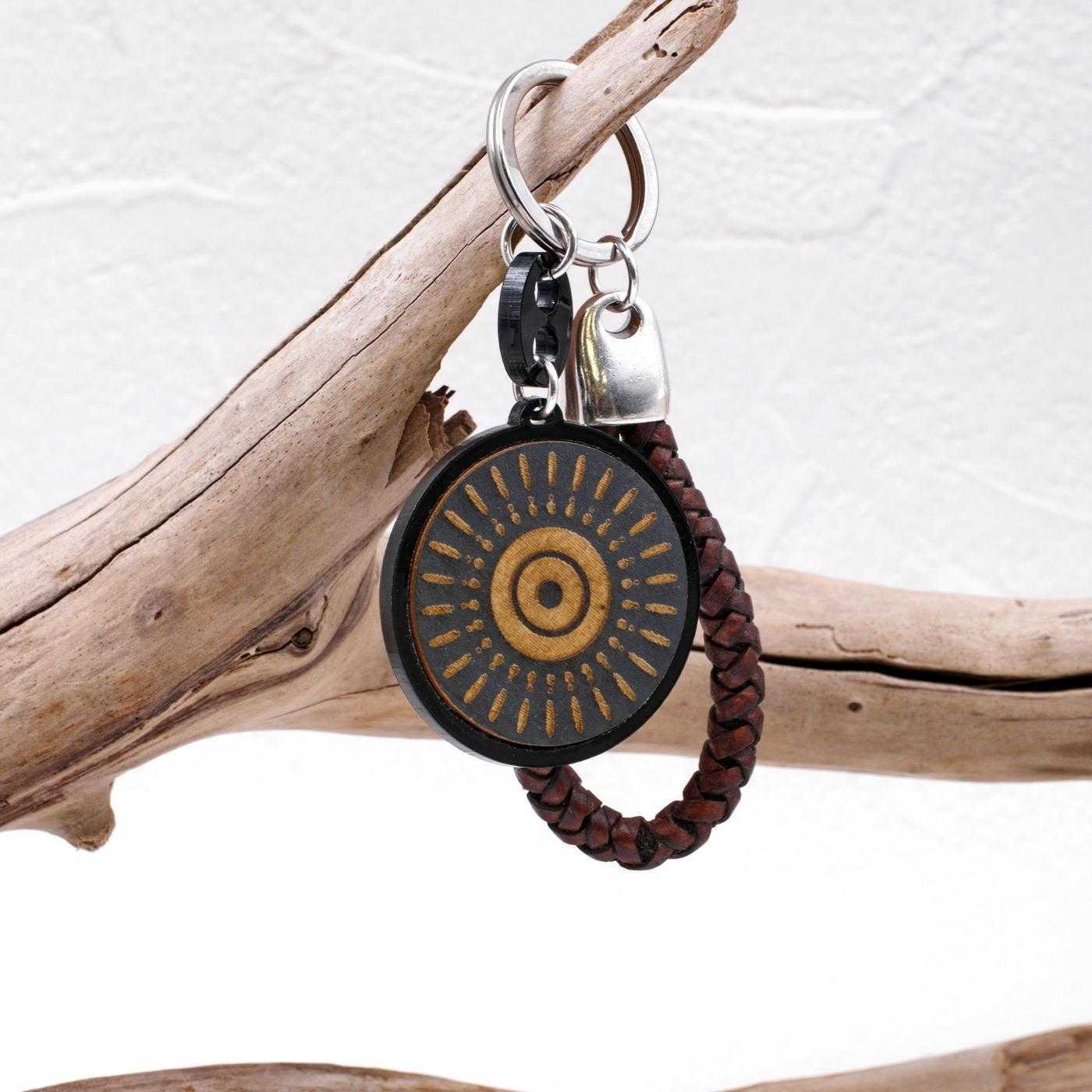 Evil Eye Men's Keychain — Pendants & charms from Toolittle — additional view 3